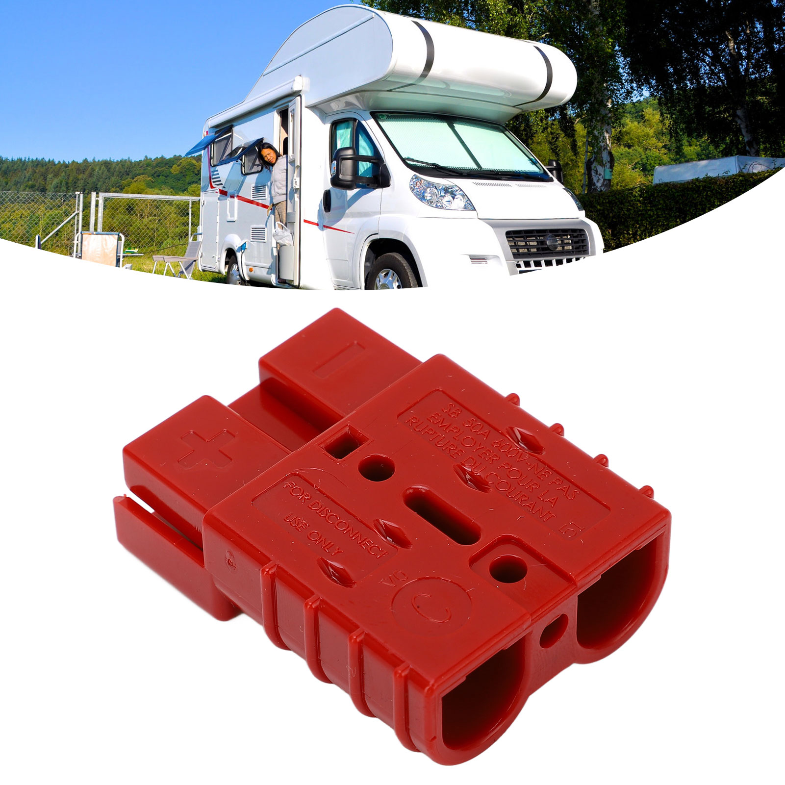 Sb50a 600v Roter Kontaktstecker