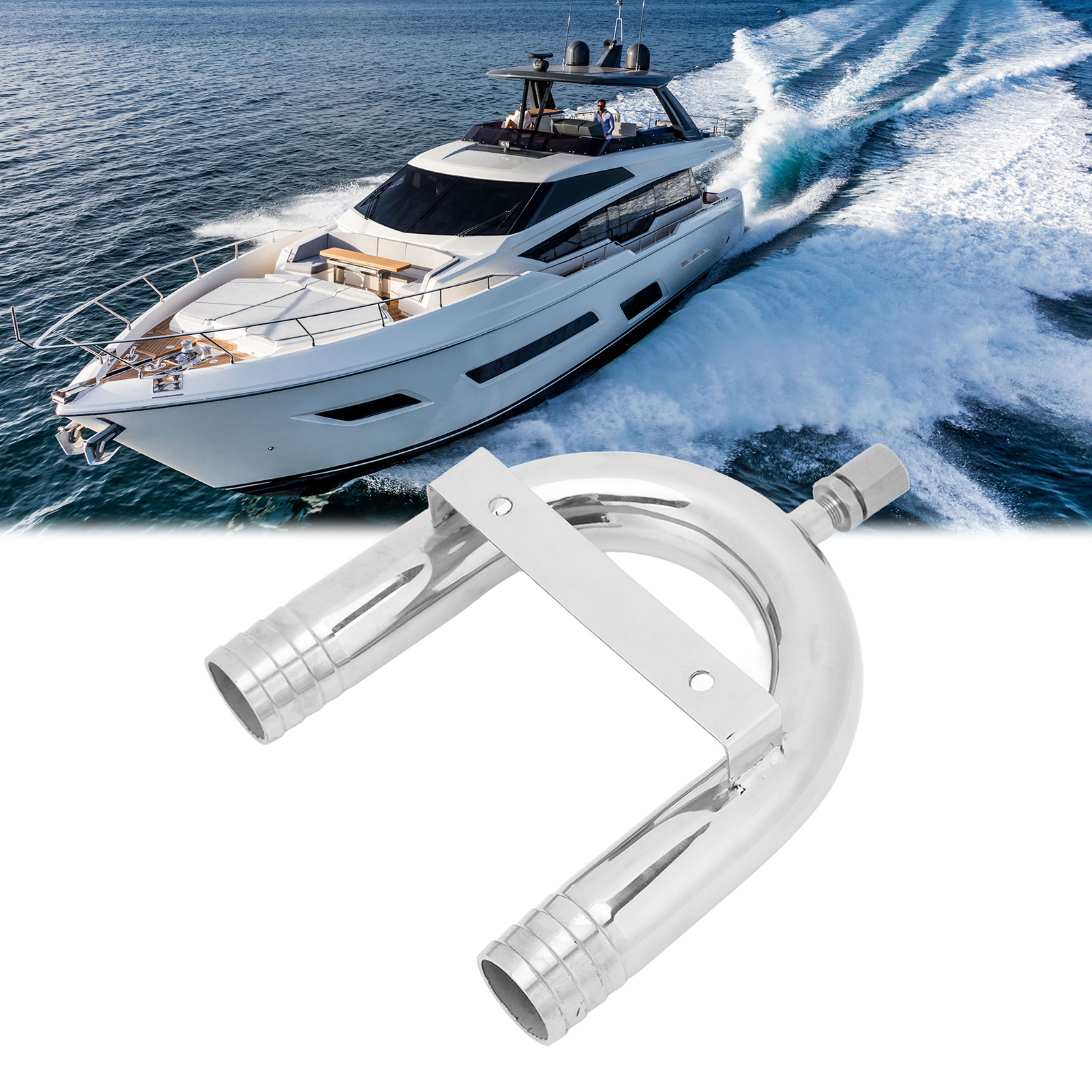 32-mm-antisiphonventil Aus Edelstahl Für Maritime Anwendungen, Geeignet Für Boote, Yachten Und Wohnmobile.