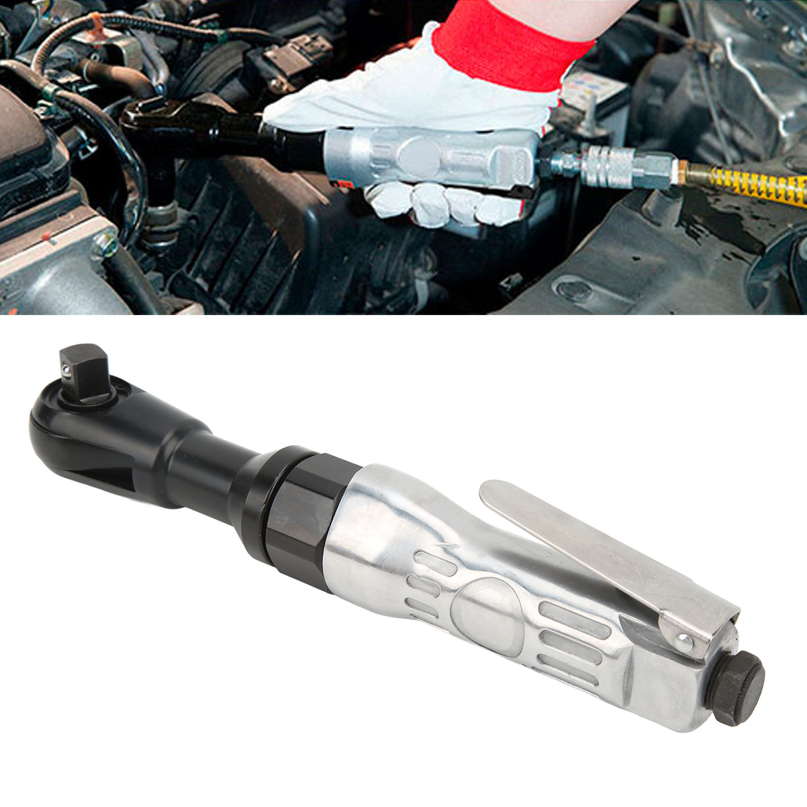 1/2" Reversibler Pneumatischer Ratschenschlüssel Für Kompressoren (vt14028)
