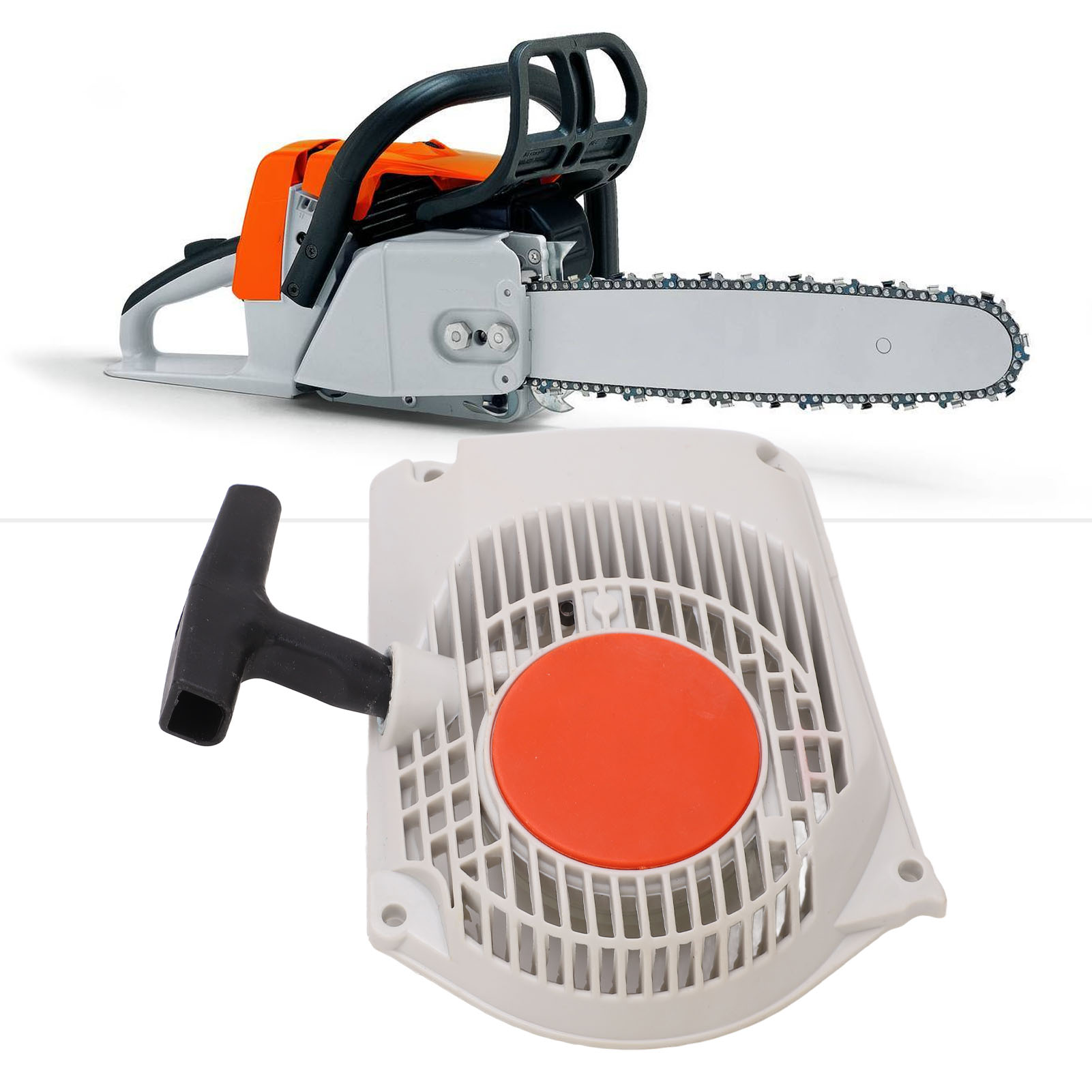 Rückstoßstarter-baugruppe 1121 080 2101 Kompatibel Mit Stihl Ms240 Und Ms260 Kettensägen