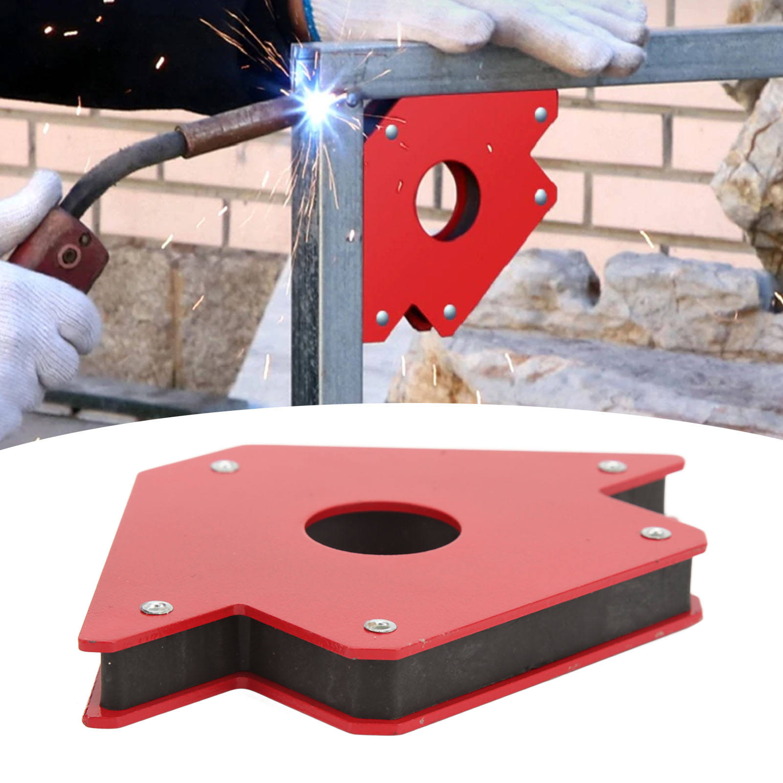 X 10 Cm (4 Zoll) Und 22,7 Kg (50 Pfund) Hochfeste Schweißmagnete, 45°, 90° Und 135° Winkel, Für Schweißhalterungen (vt01624b) (versand Mit 3 Lagen Luftpolsterfolie) (übergewicht)