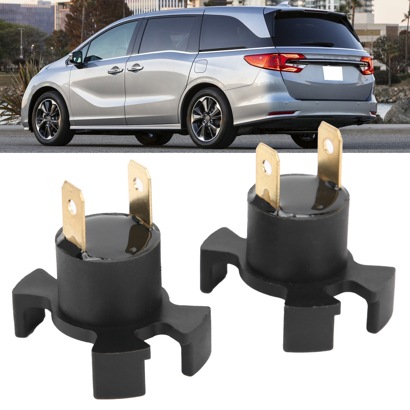 Paar H1 Tk-205 Rücklichtfassungen Für Honda Odyssey