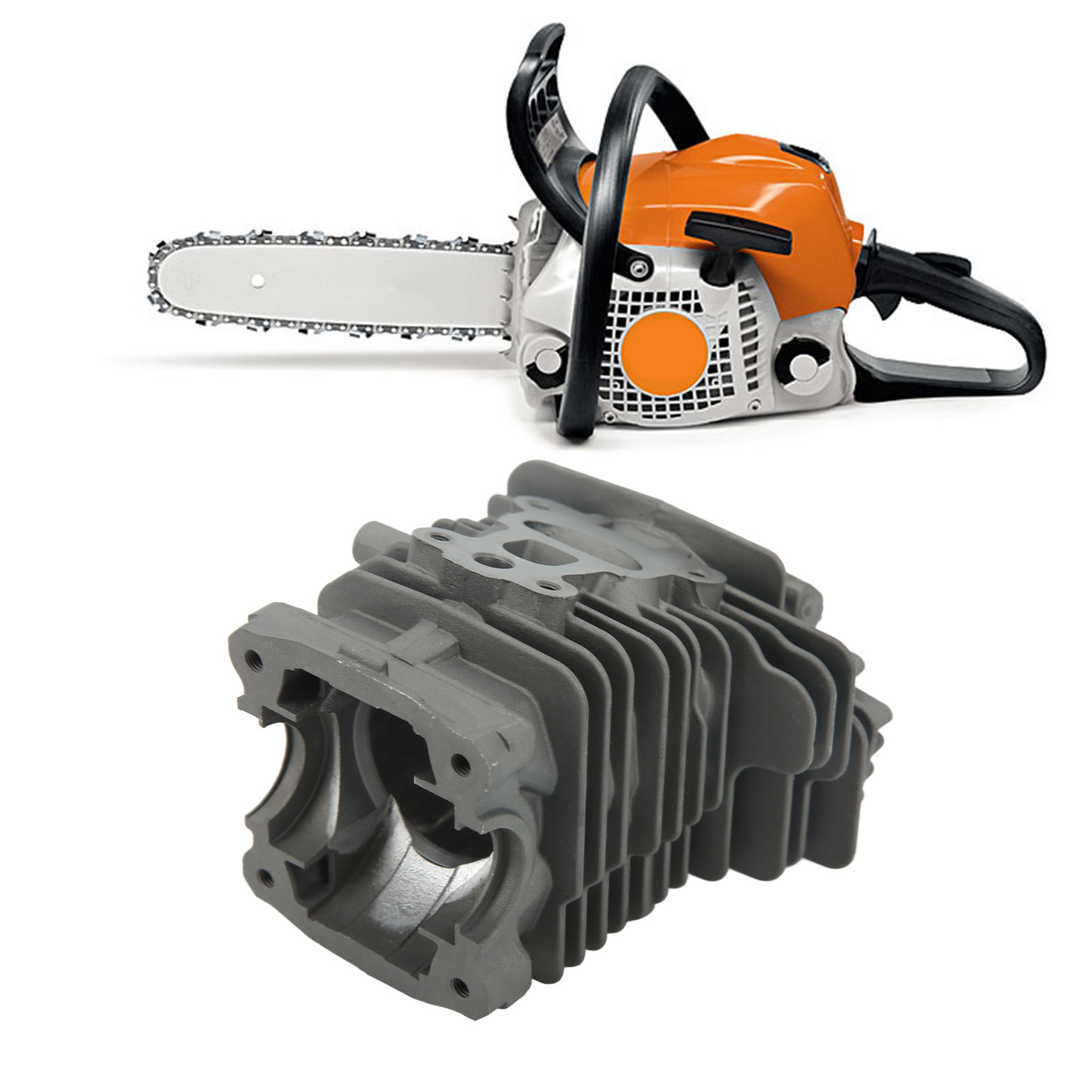 38-mm-kolben-zylinder-kit 1139 020 1201 Für Stihl Ms211 Ms181