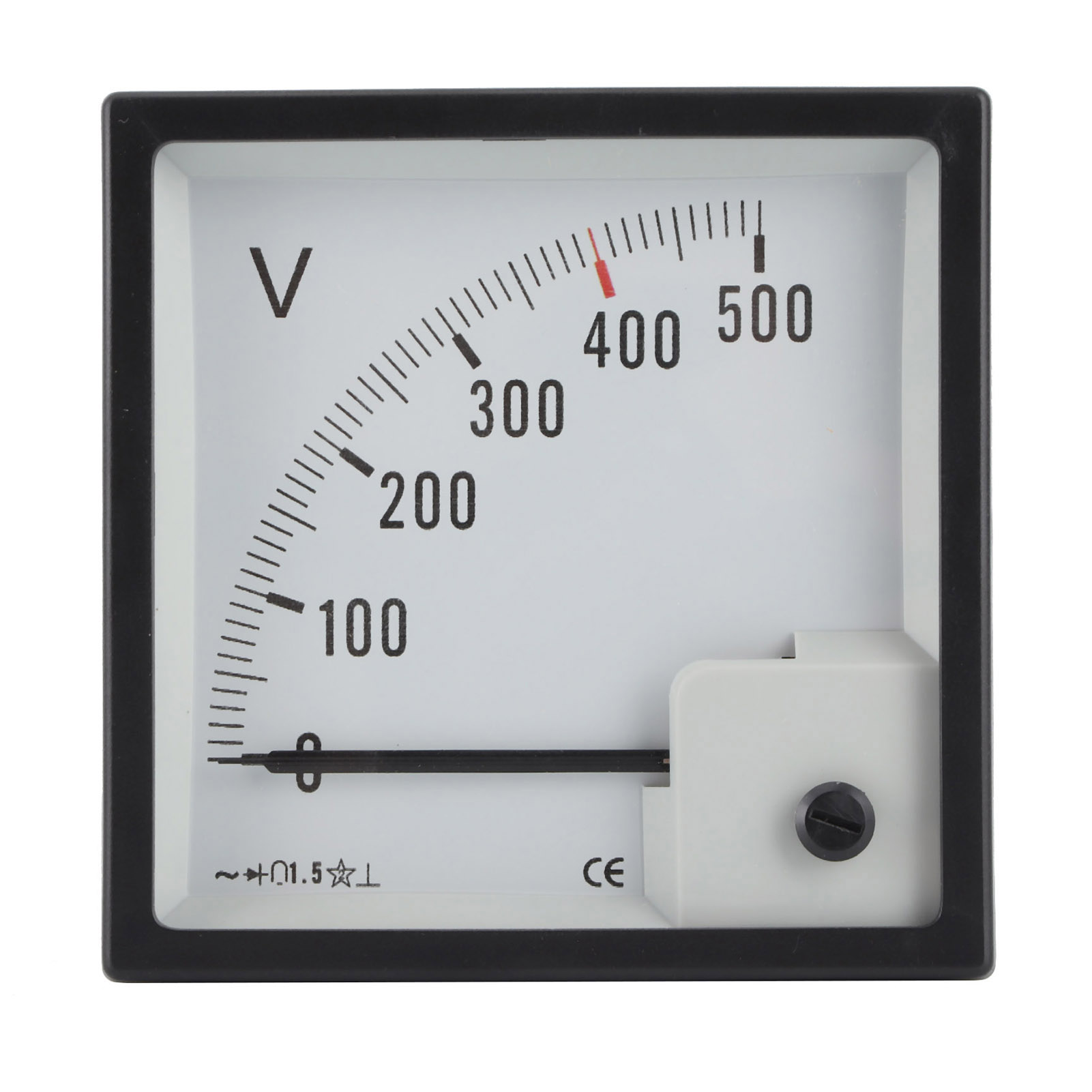 Winkel-schiffsvoltmeter, Zeigertyp, 0-500 V, Für Den Einsatz In Schiffsmaschinenräumen (lieferantenreferenz: Wdz96-acv 500v)