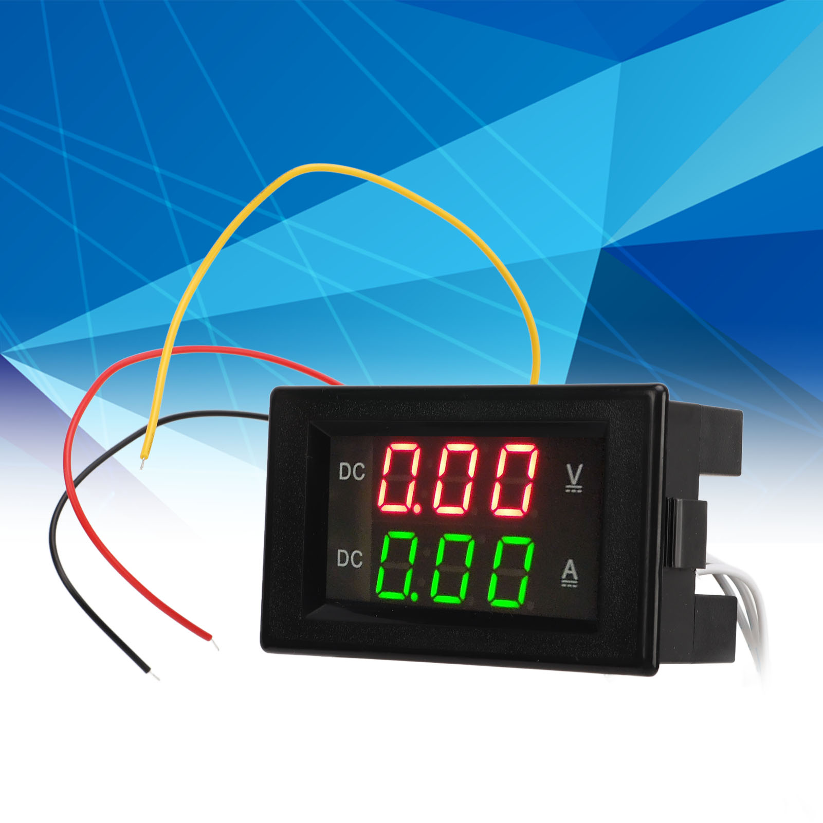 Dual-display-voltmeter Und -amperemeter Yb4835hva 300v 20a, Gleichstrom-voltmeter Und -amperemeter, Led-voltmeter Und -amperemeter, Digitales Voltmeter Und Amperemeter