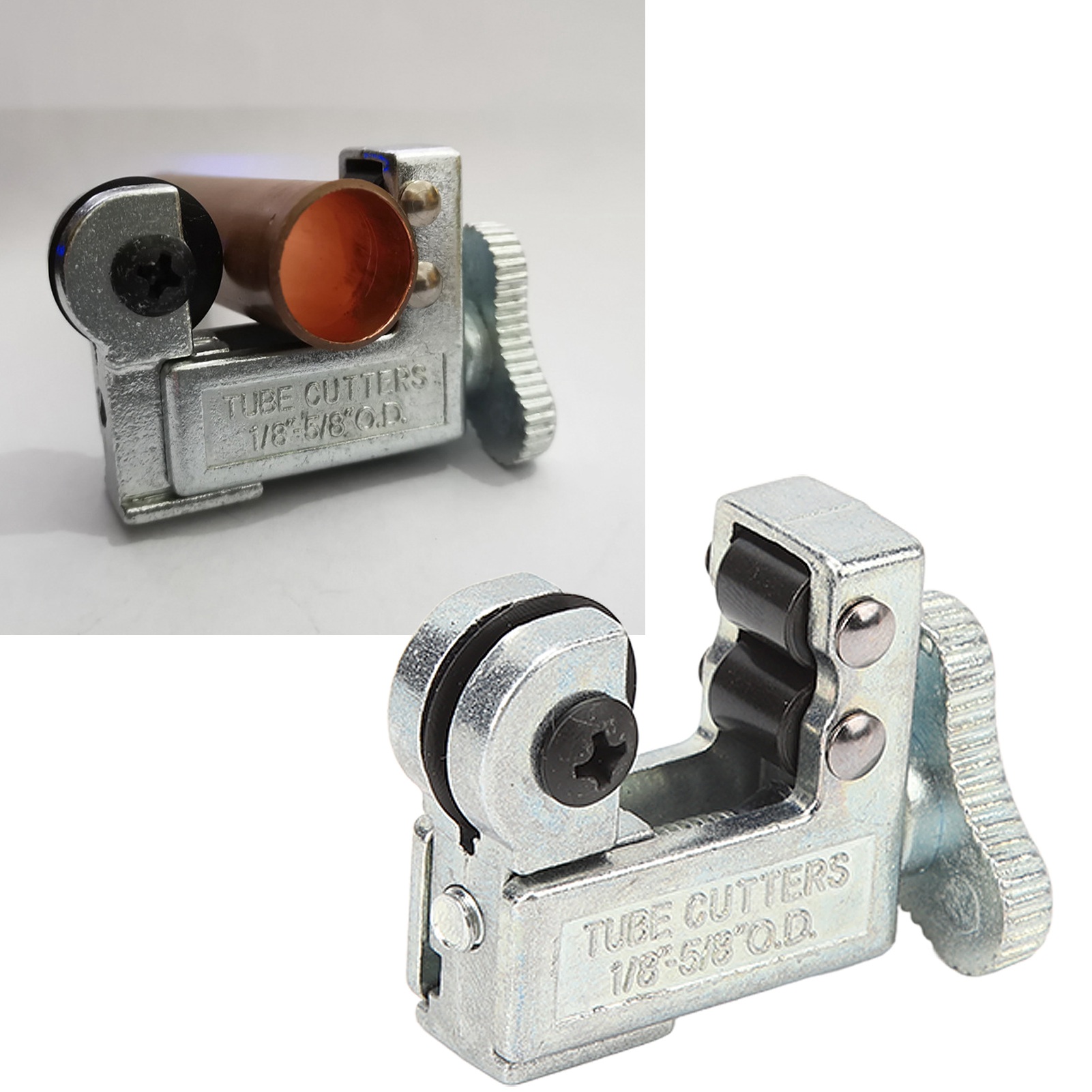 Ölrohrschneidmaschine, Kupfer- Und Aluminiumrohrschneider, Schnittbereich 3-16 Mm, Silberfarben.