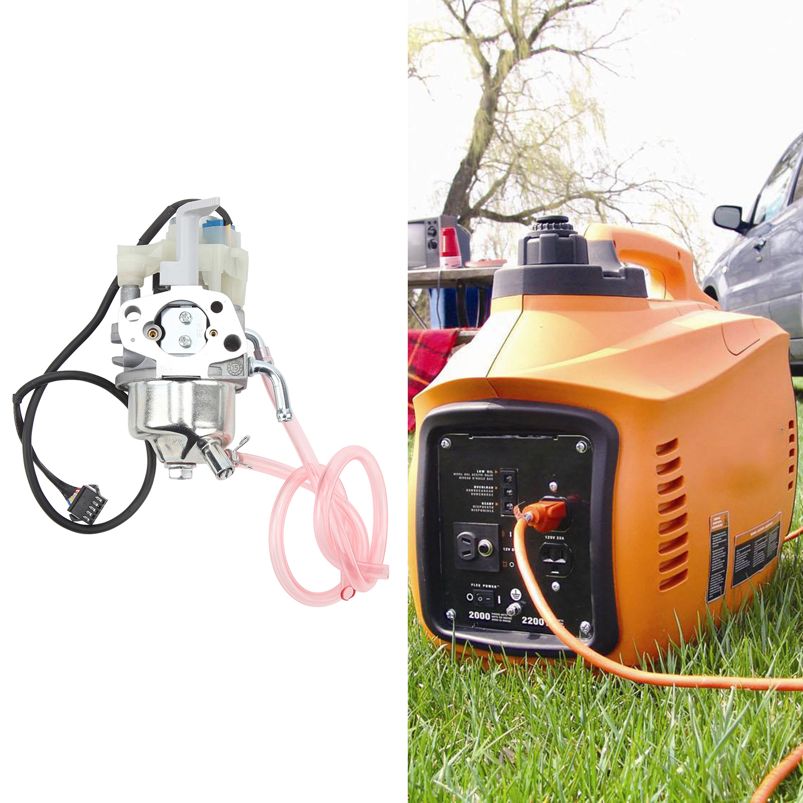 Die Vergaserbaugruppe 0h43470146 Ist Für Den Generac Ix2000 (hy17618) Geeignet.