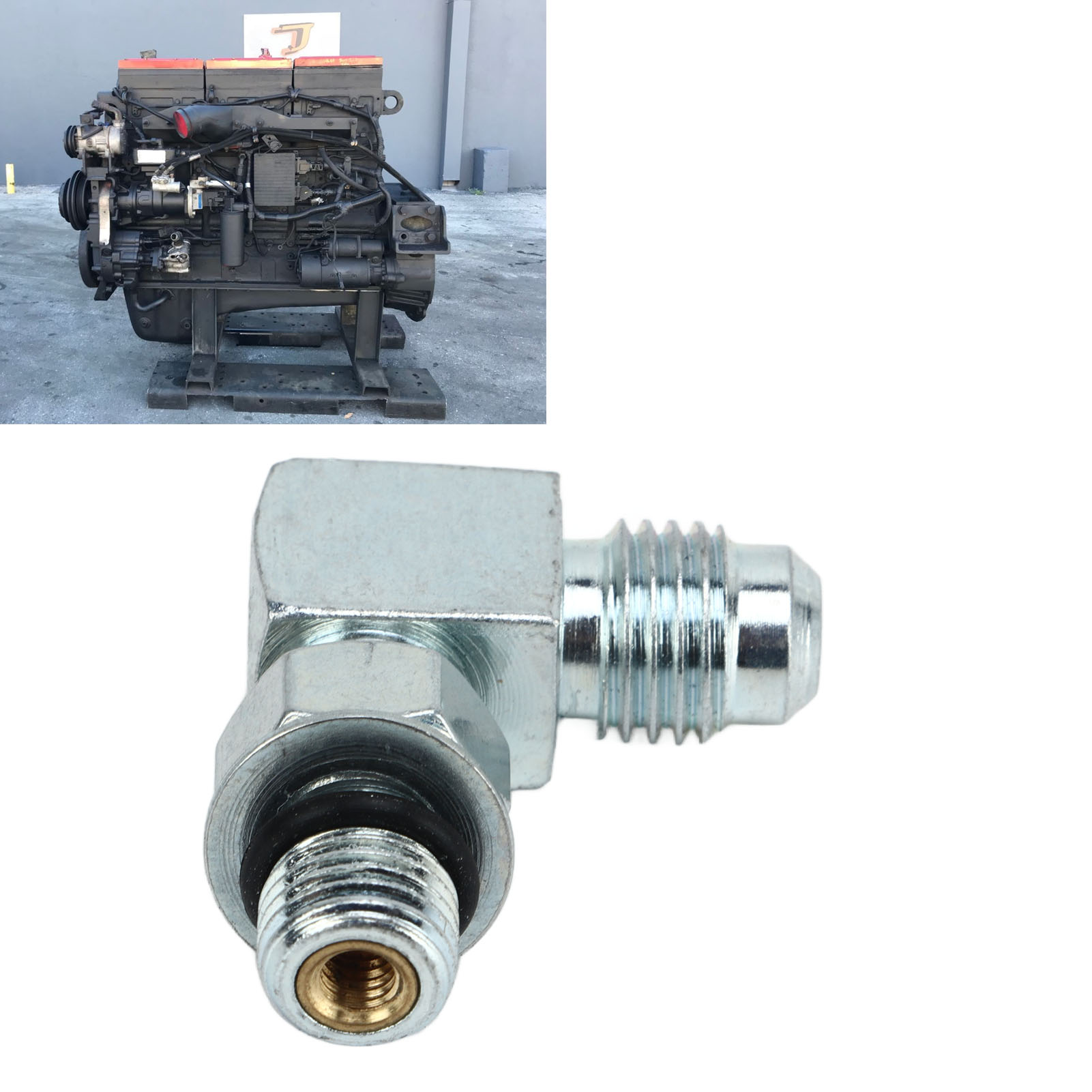 Das Um 90° Abgewinkelte Rückschlagventil Für Die Kraftstoffzahnradpumpe Ist Für Den Cummins Celect N14 Geeignet (teilenummer: Zqgj-1254).