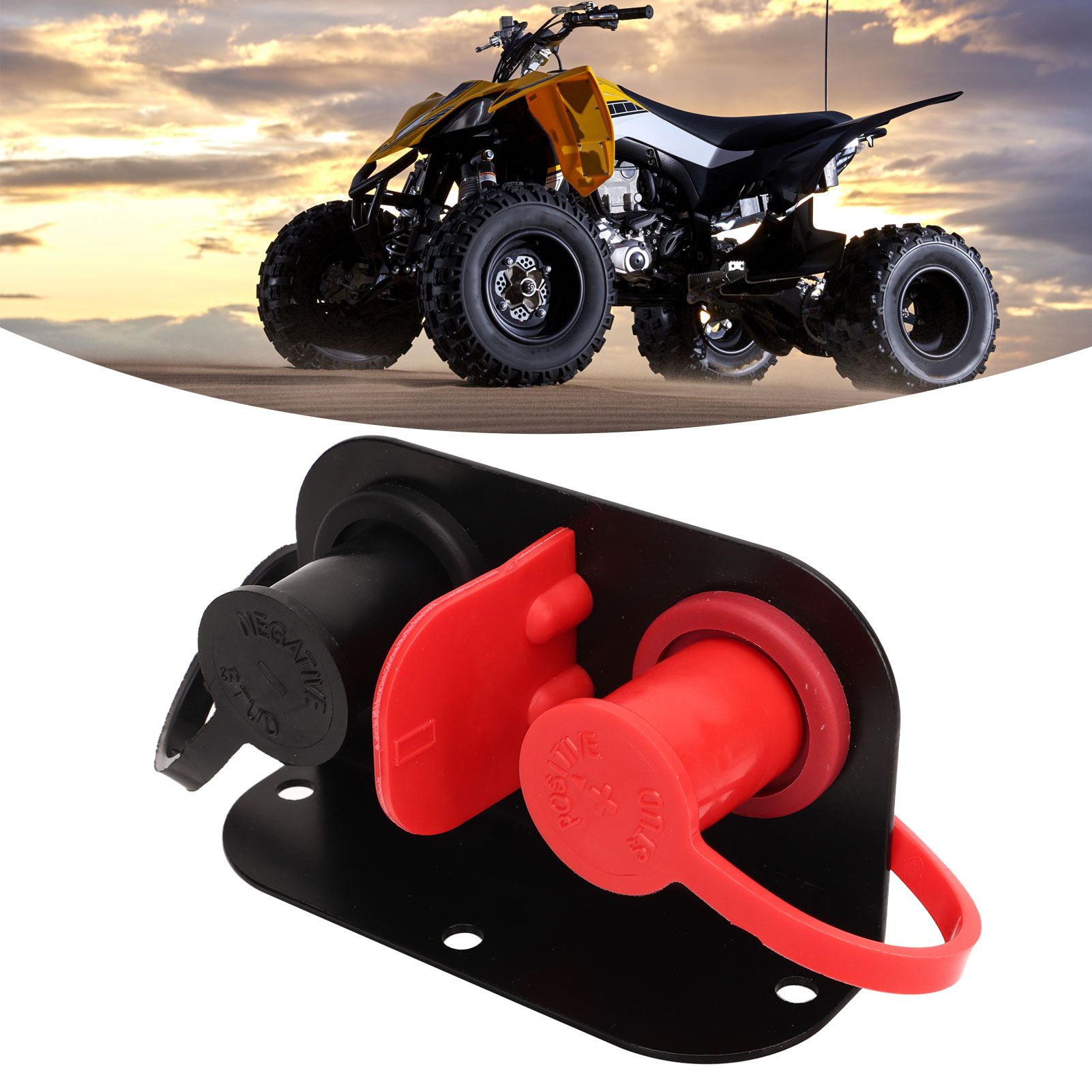 Fernbatterieanschluss 2m10 Für Utvs, Atvs, Autos, Lkws, Wohnmobile, Traktoren, Rasenmäher, Boote (cp-4008)