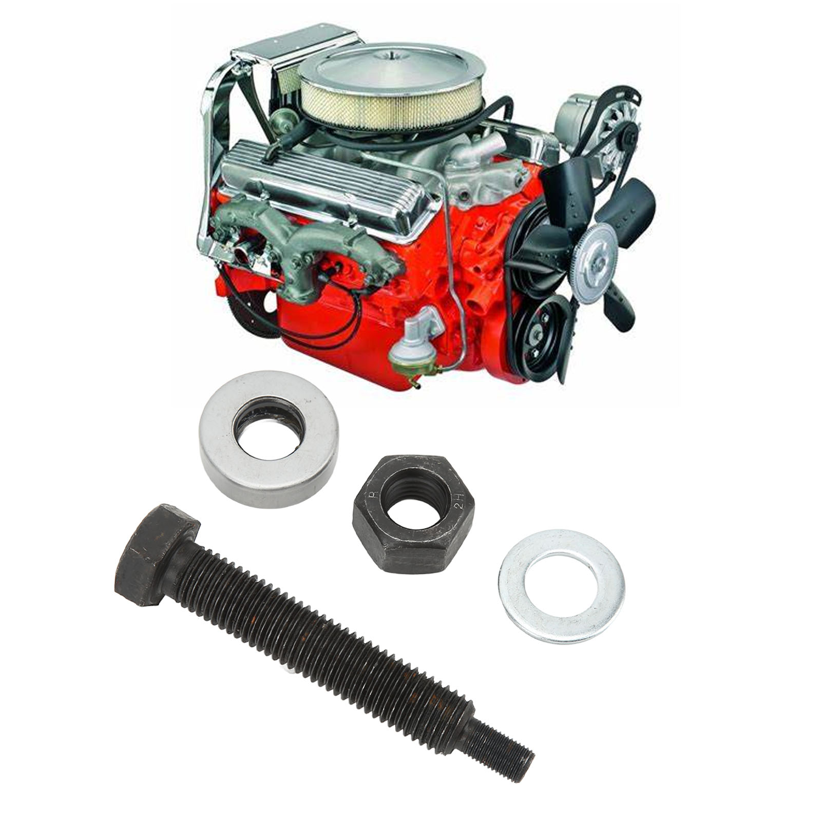 Montagewerkzeug Für Schwingungsdämpfer Zum Ausgleichswellenantrieb, Geeignet Für Sbc Small Block Chevy 283 327 305 327 350 383 400 Motoren (si-at11403)