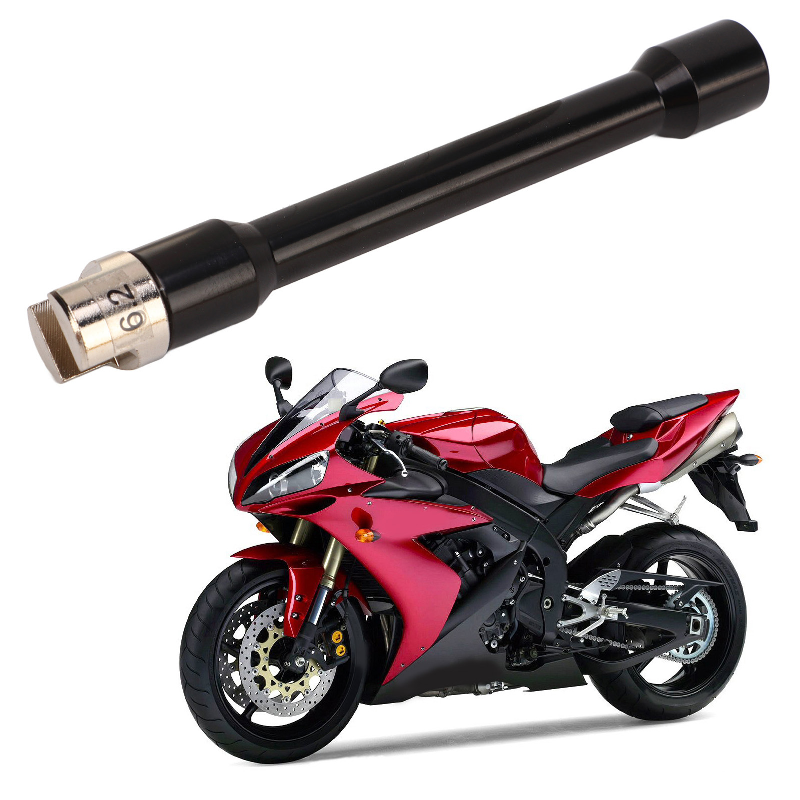 Motorrad-speichenschlüsselsatz, Speichenschlüsselsatz Für Offroad-fahrzeugräder, 10-in-1-reparaturwerkzeug.