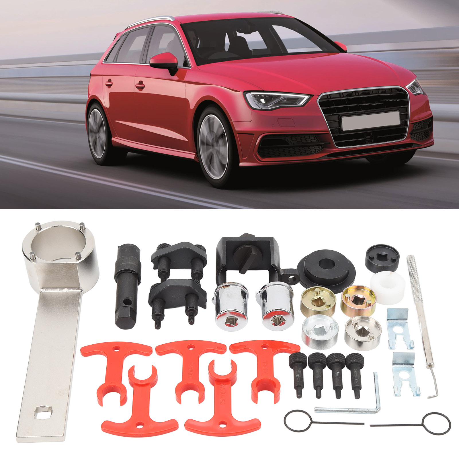 Ea888 Nockenwellen- Und Kurbelwellen-steuerzeiten-werkzeuge, Geeignet Für Vw Audi 1.8 2.0 Tsi Tfsi Motoren (vt13993c) (übergewicht)