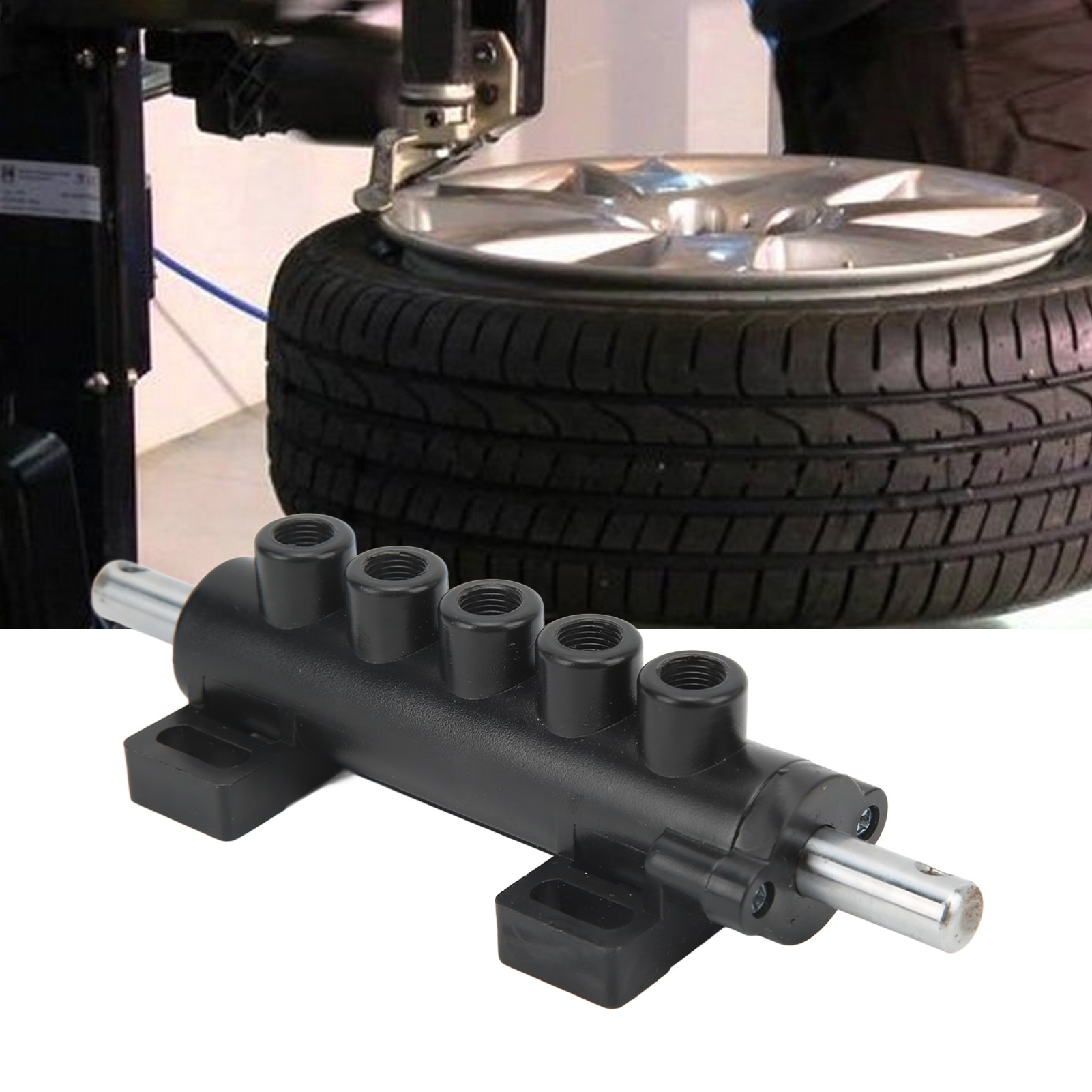 Zubehör Für Reifenmontiermaschine: Pedal, Fünfwege-pneumatikventil-steuerschalter (bei Der Fußmontierten Ausführung Wird Üblicherweise Ohne Anschlüsse Verwendet).