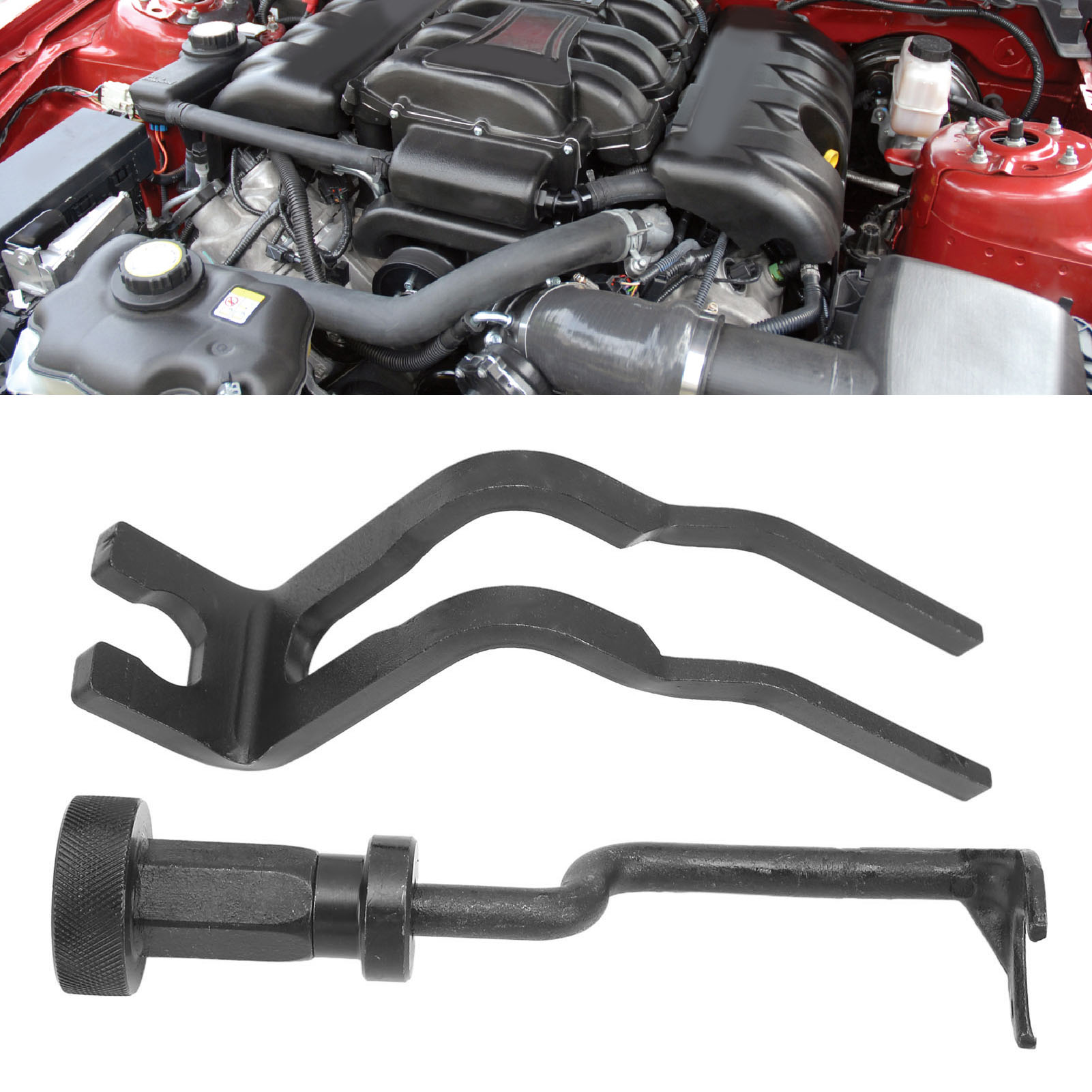 Ventilfederkompressor-werkzeug, Geeignet Für Ford 4.6l, 5.4l Und 6.8l 3v Motoren.
