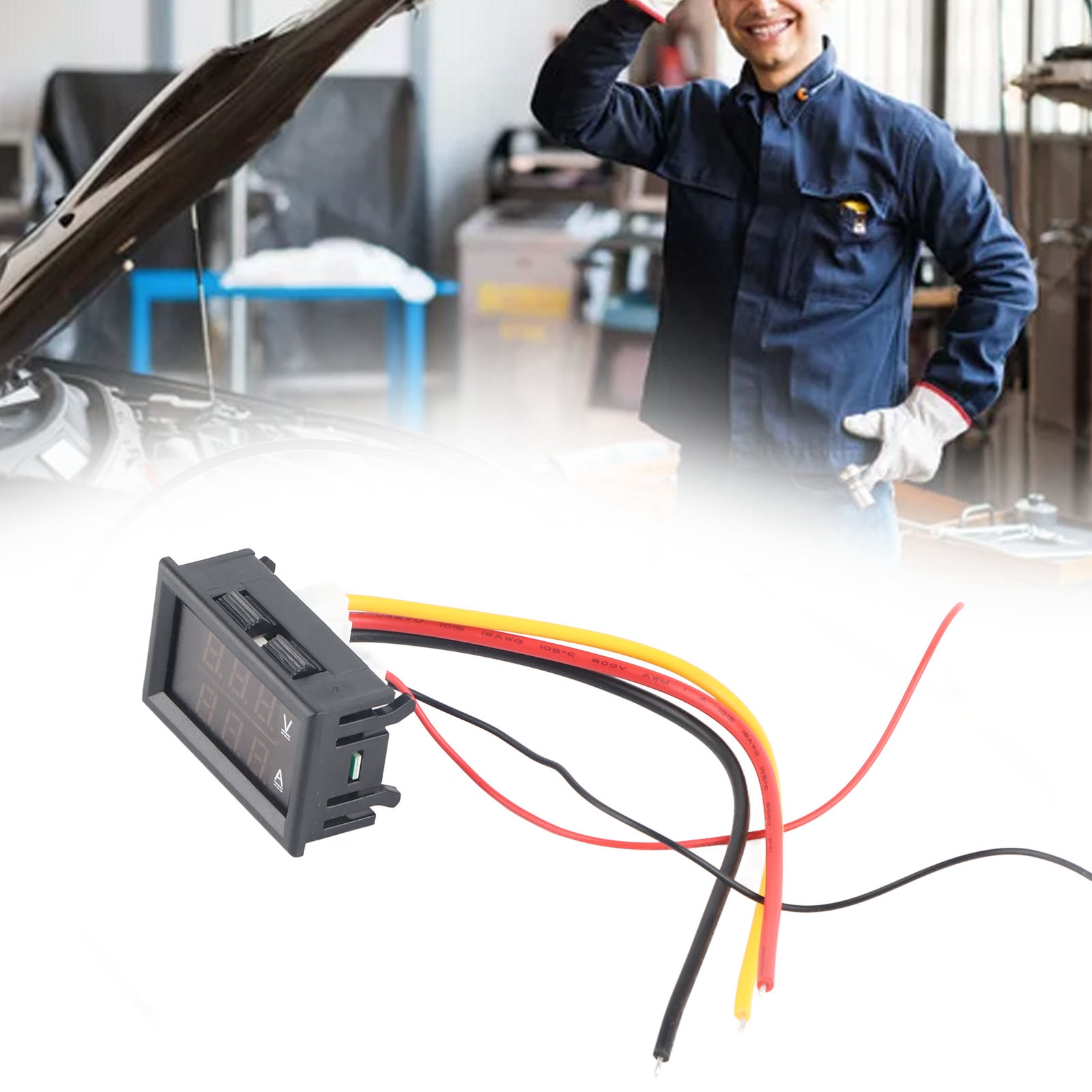 Yb27va Dc300v 10a Digitales Voltmeter Und Amperemeter Mit Doppelanzeige