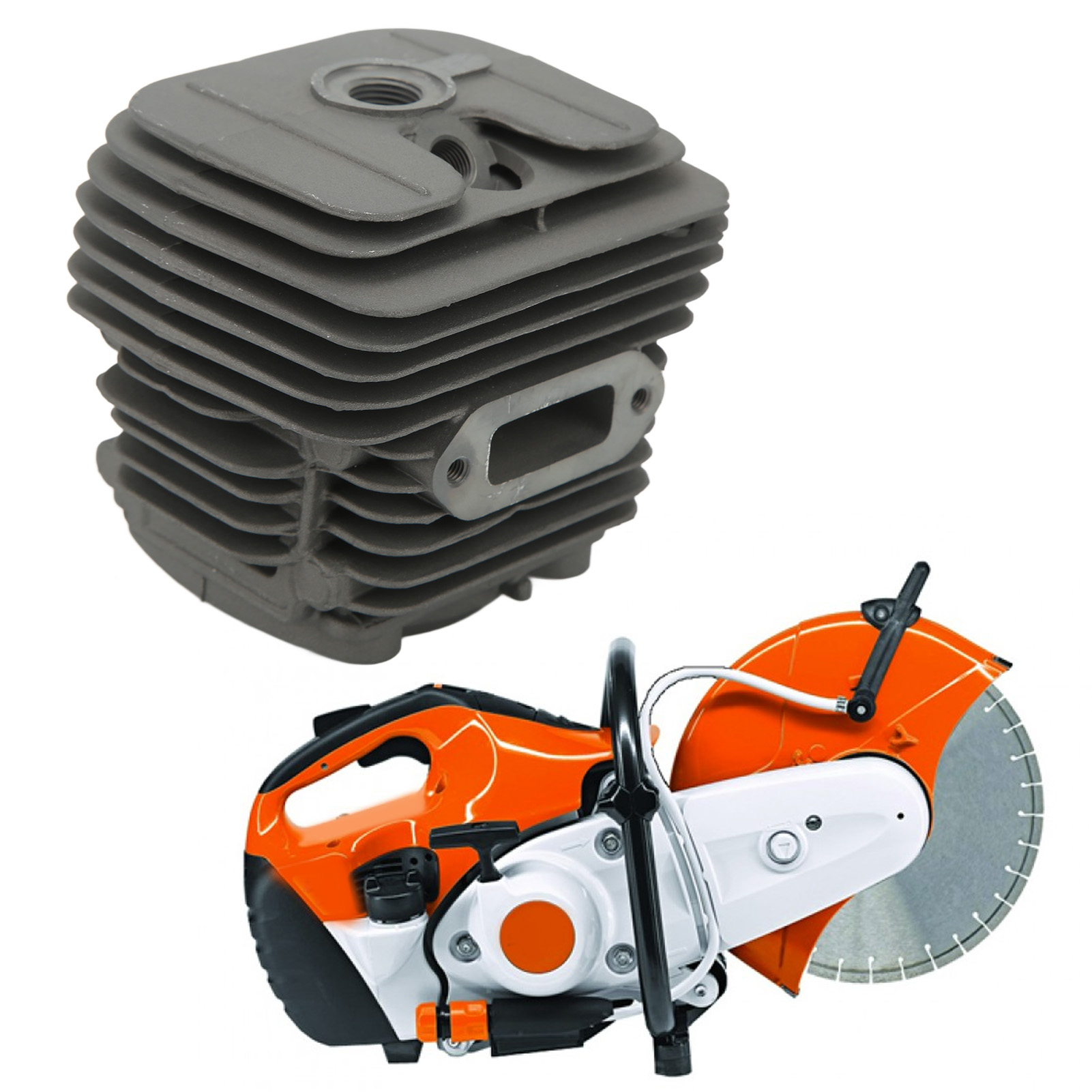 50-mm-aluminium-kolben-zylinder-kit 4238-020-1202 Für Stihl Ts410 Ts420