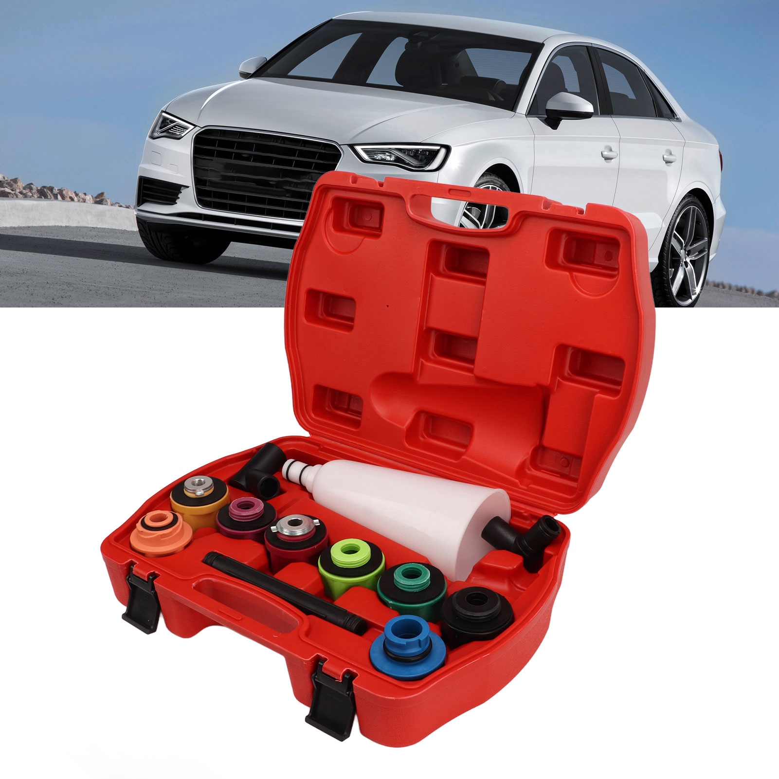 Öleinfülltrichter-set Kompatibel Mit Audi, Bmw, Benz, Volkswagen Und Porsche (lieferung In Einem Karton).
