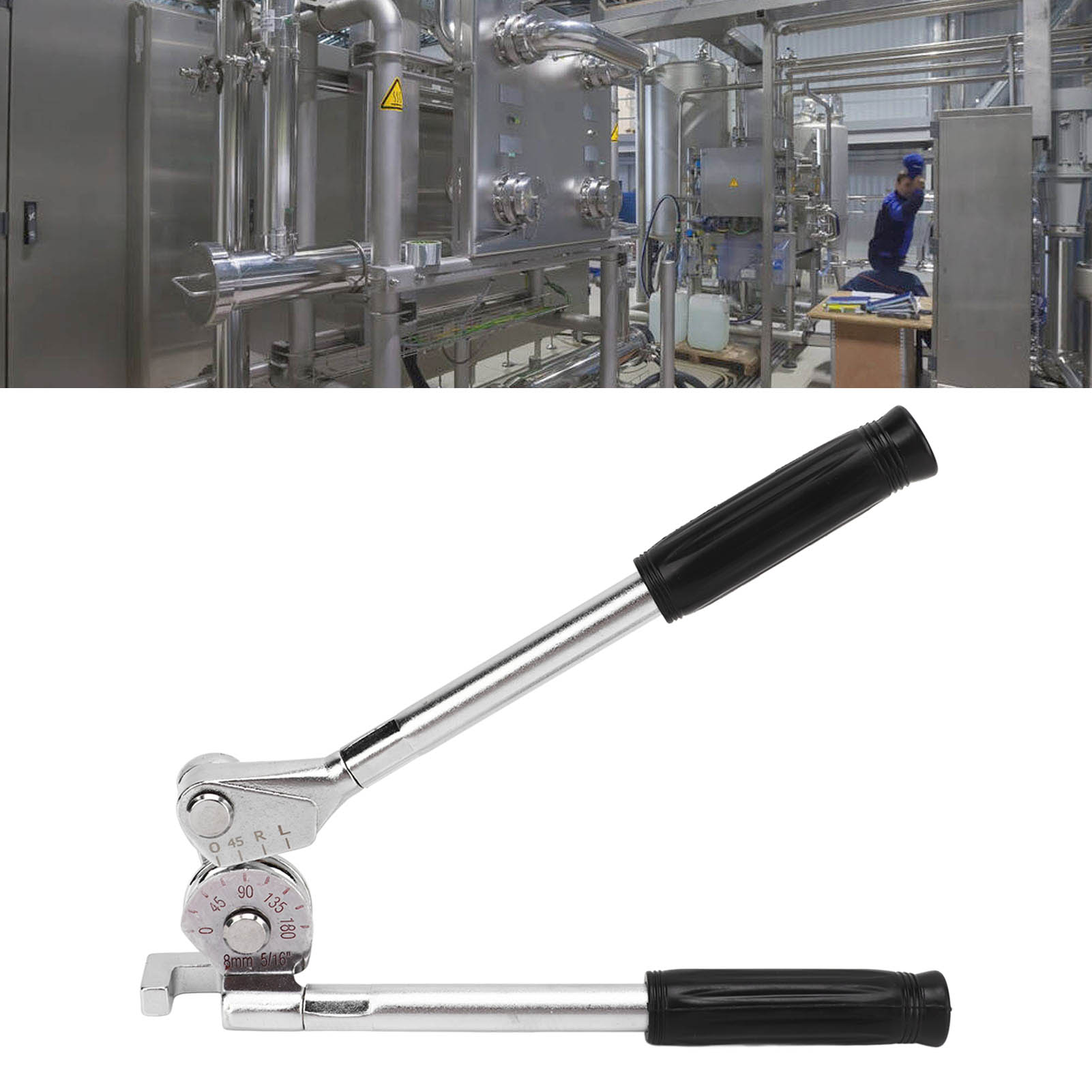 5/16"-rohrbieger, 0-180-grad-rohrbieger, Biegewerkzeug Für Kupfer- Und Aluminiumrohre