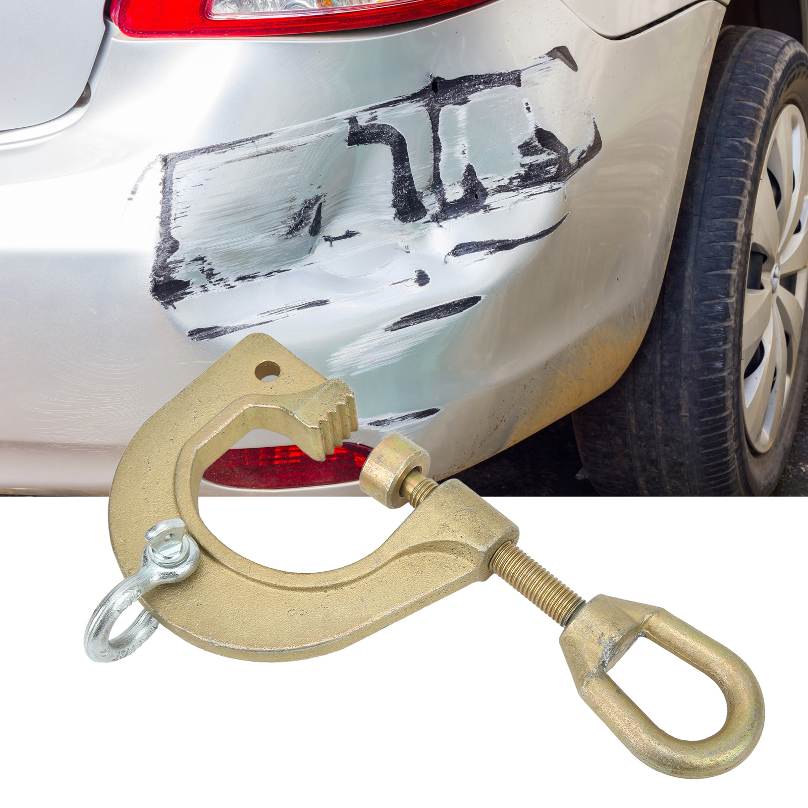 Werkzeug Zur Ausbeulung Von Karosserien, G-klemme Mit Zugring (übergewichtig).