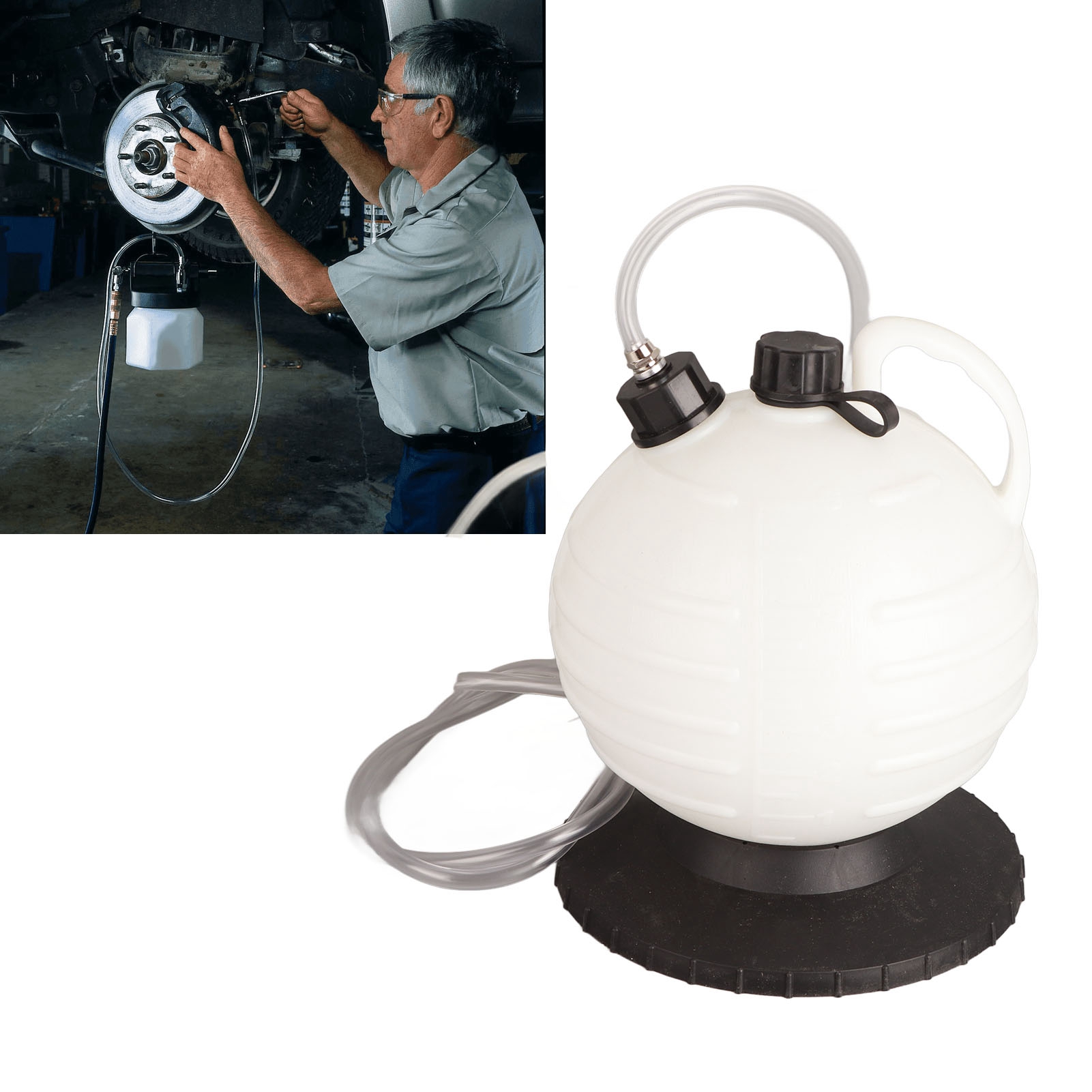 6-liter-vakuumpumpe Für Bremsflüssigkeitsabsauggeräte Für Automobile Und Schiffe (vt01294t)