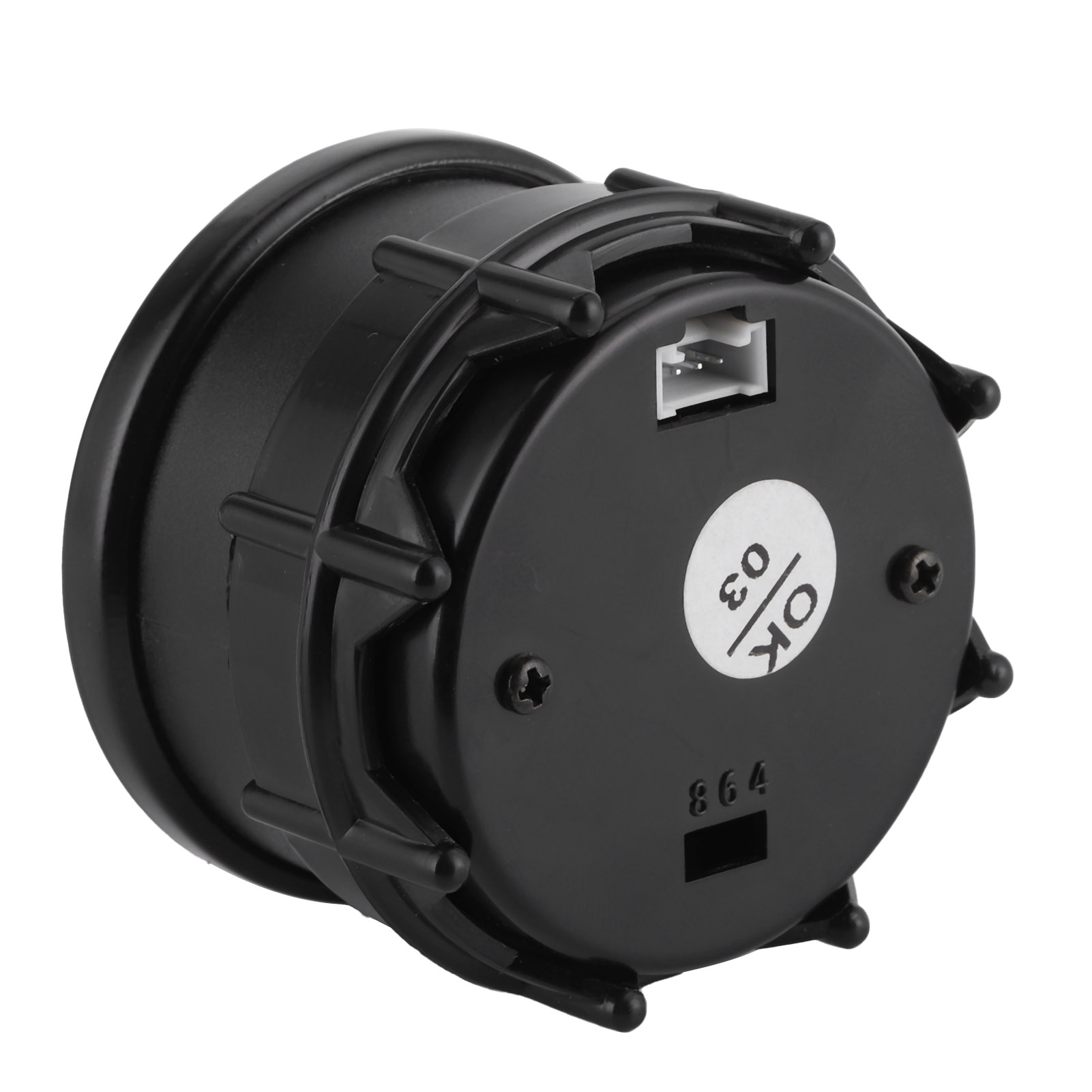 52-mm-turbodruckmesser (2 Zoll) Für Kraftfahrzeuge, Voltmeter, Digitale Led-anzeige, Kaltlicht, 2-in-1-gerät (12 V), Universell Einsetzbar