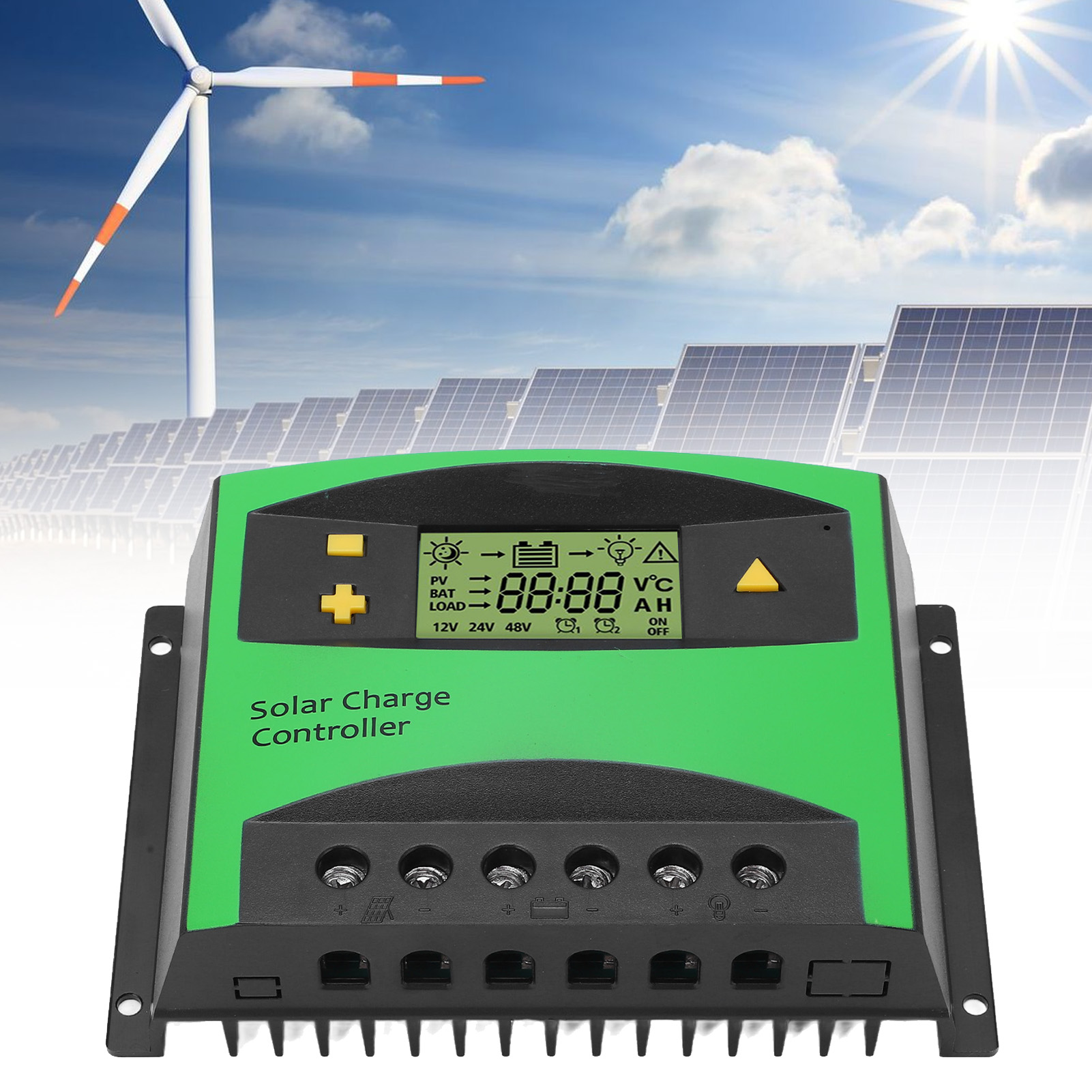 Solarladeregler Für Wohnmobile Und Boote, 12v/24v, 60a (st60)