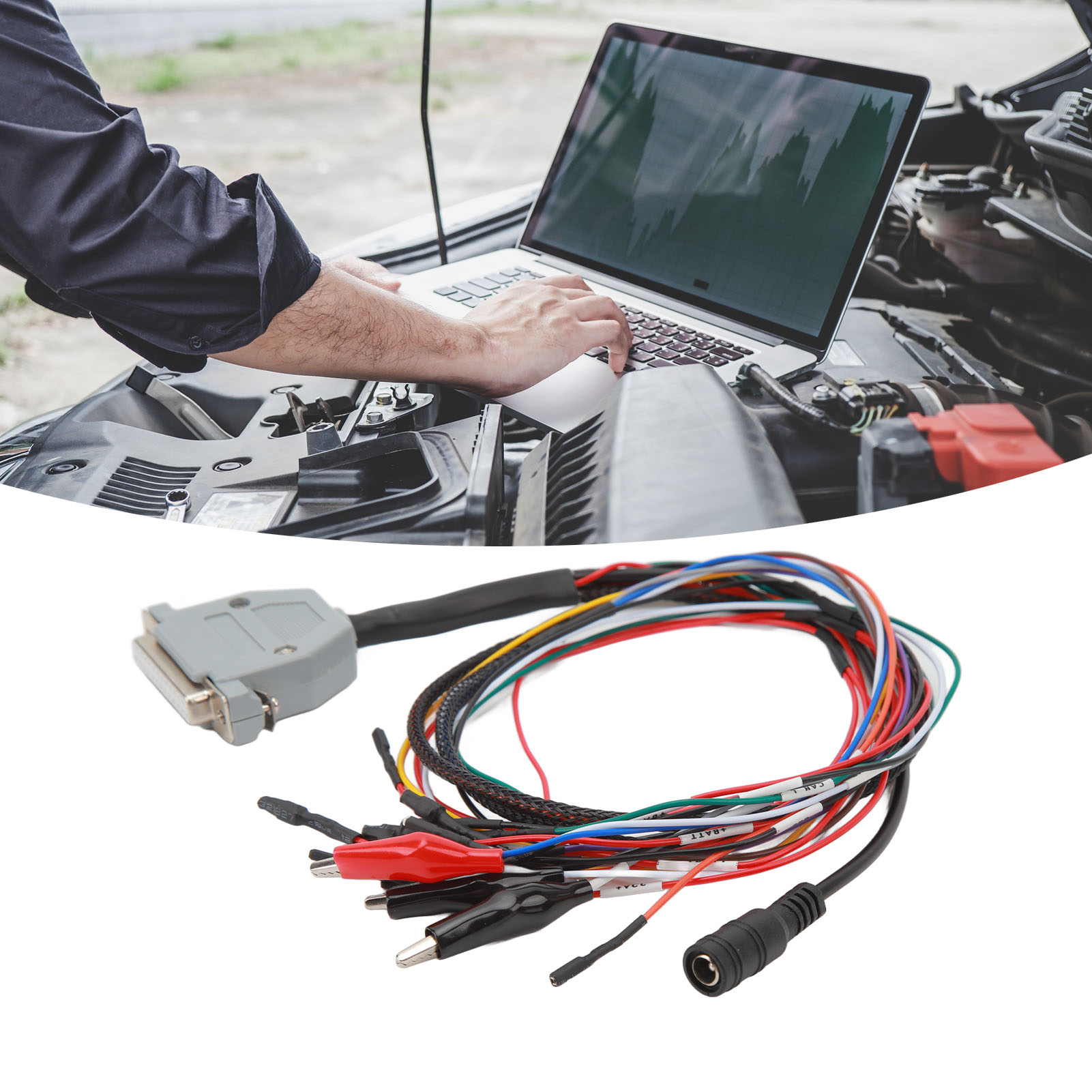 Geeignet Für Sm2 Pro J2534 Vci Pcm Db 25-poliger Weiblicher Stecker Mit Gpt-funktion, Violetter Led-anzeige Auf Der Platine, Cnf1-pin-geführter Reset, Sm2 Pro Kompatibel (teilenummer: Sm2 3 Led-adapte