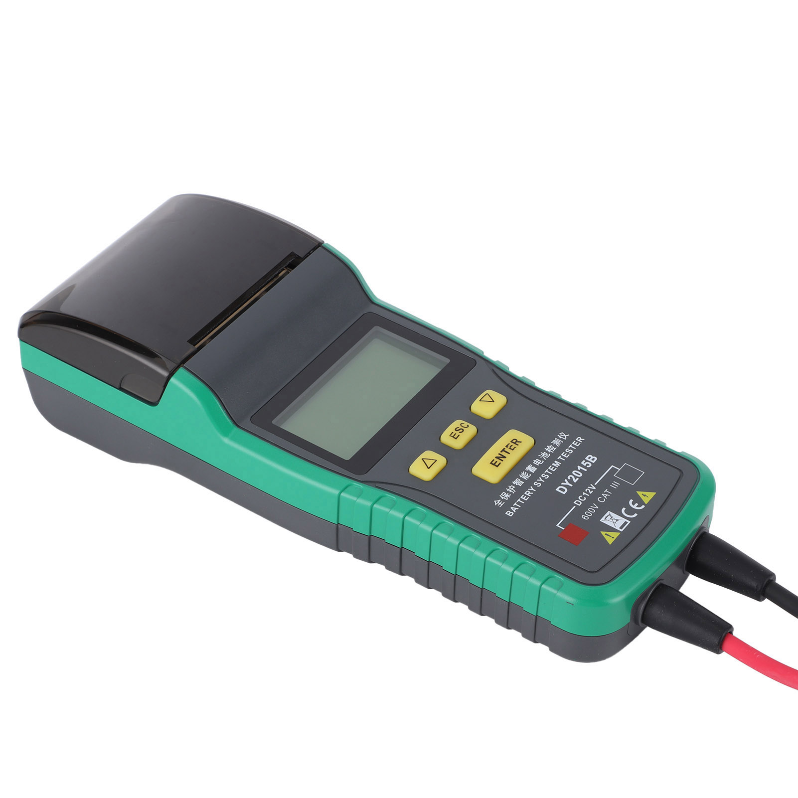 Dy2015b 12v Batterietester Mit Drucker, Batteriekapazitätstester