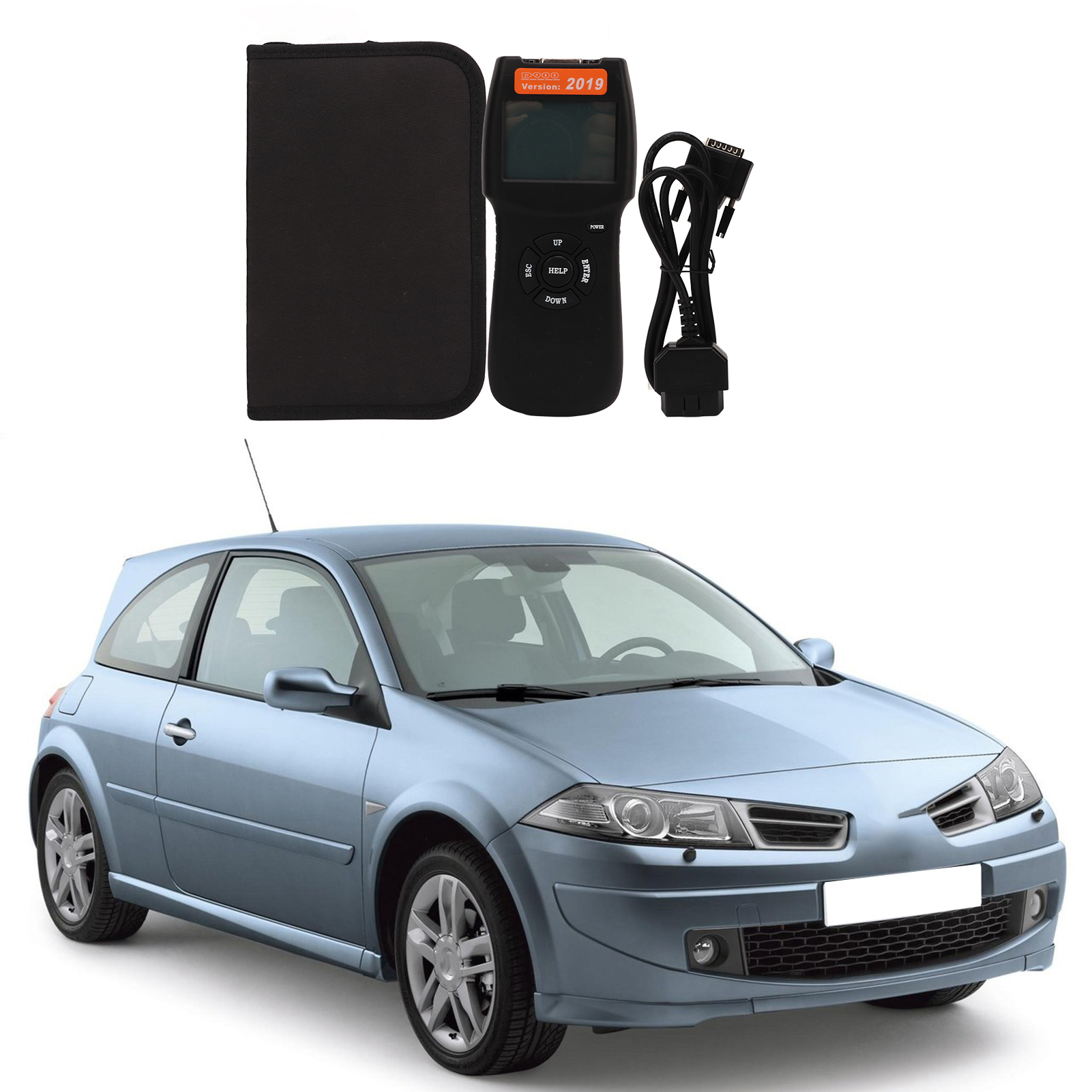 Universelles Kfz-reparaturwerkzeug D900 Eobd Obd2 Scanner, Diagnosegerät Und Motorcodeleser Für Verschiedene Marken (referenz: D900)