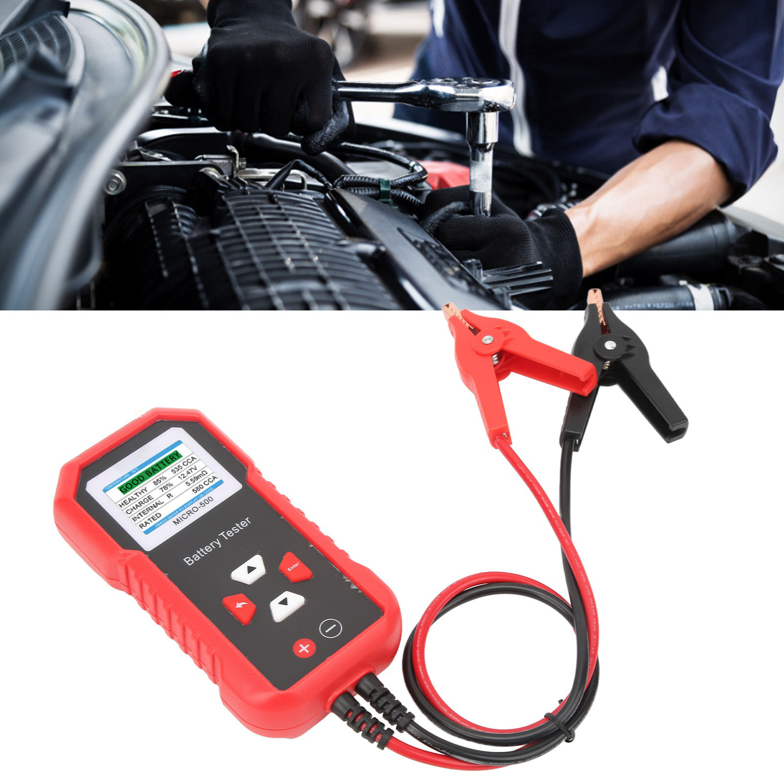 Micro-500 Batterielebensdauertester Für Autos Und Motorräder