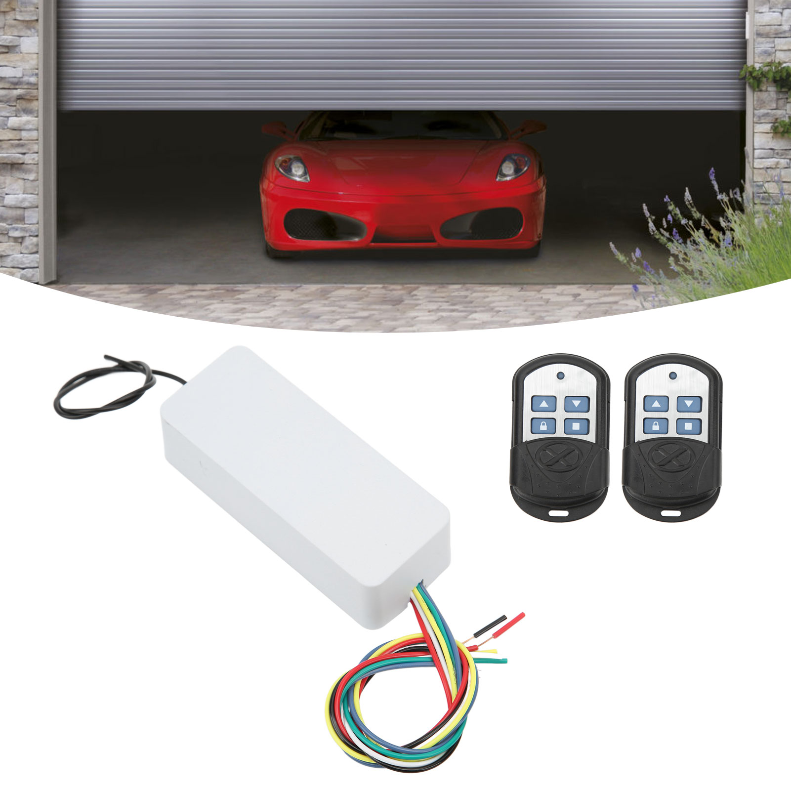 Schaltplan Für Die Steuerung Einer Elektrischen Hochgeschwindigkeits-schiebetür, Elektrische Schiebetür Mit Fernbedienung, Australische Federtürverkabelung (mit Eingebauter Batterie).
