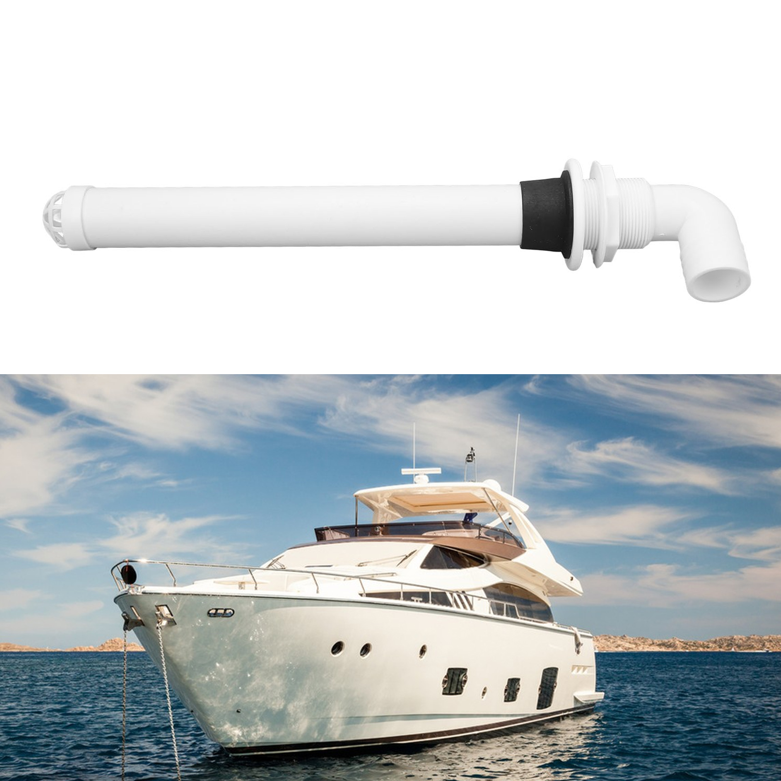 Aufschraubbarer Ablaufschlauch Für Yacht-aquarien, Überlauf