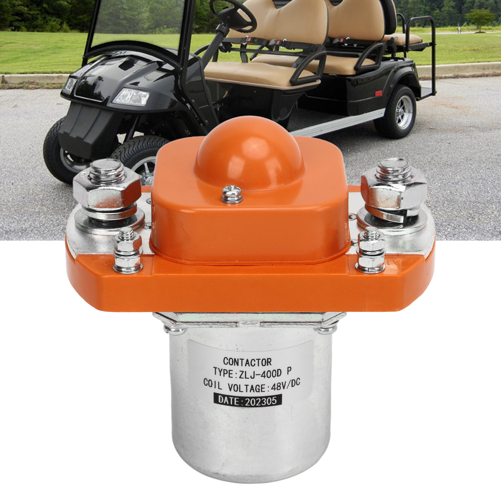 Das 48v 400a Zj-400a Hauptschütz-magnetventil Eignet Sich Für Elektrische Golfwagen, Traktoren, Gabelstapler Usw.
