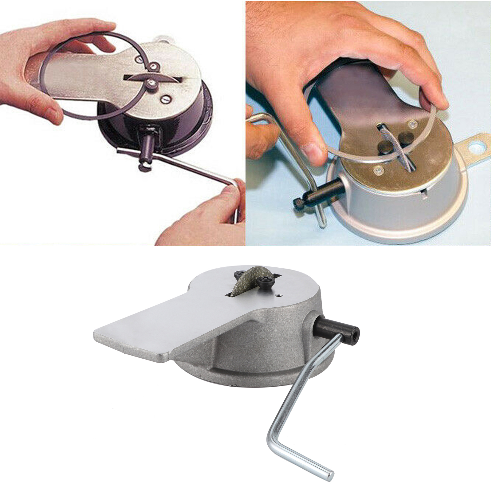 Universal-präzisions-kolbenringfeile 91089408 - Hartmetall-schleifscheibe