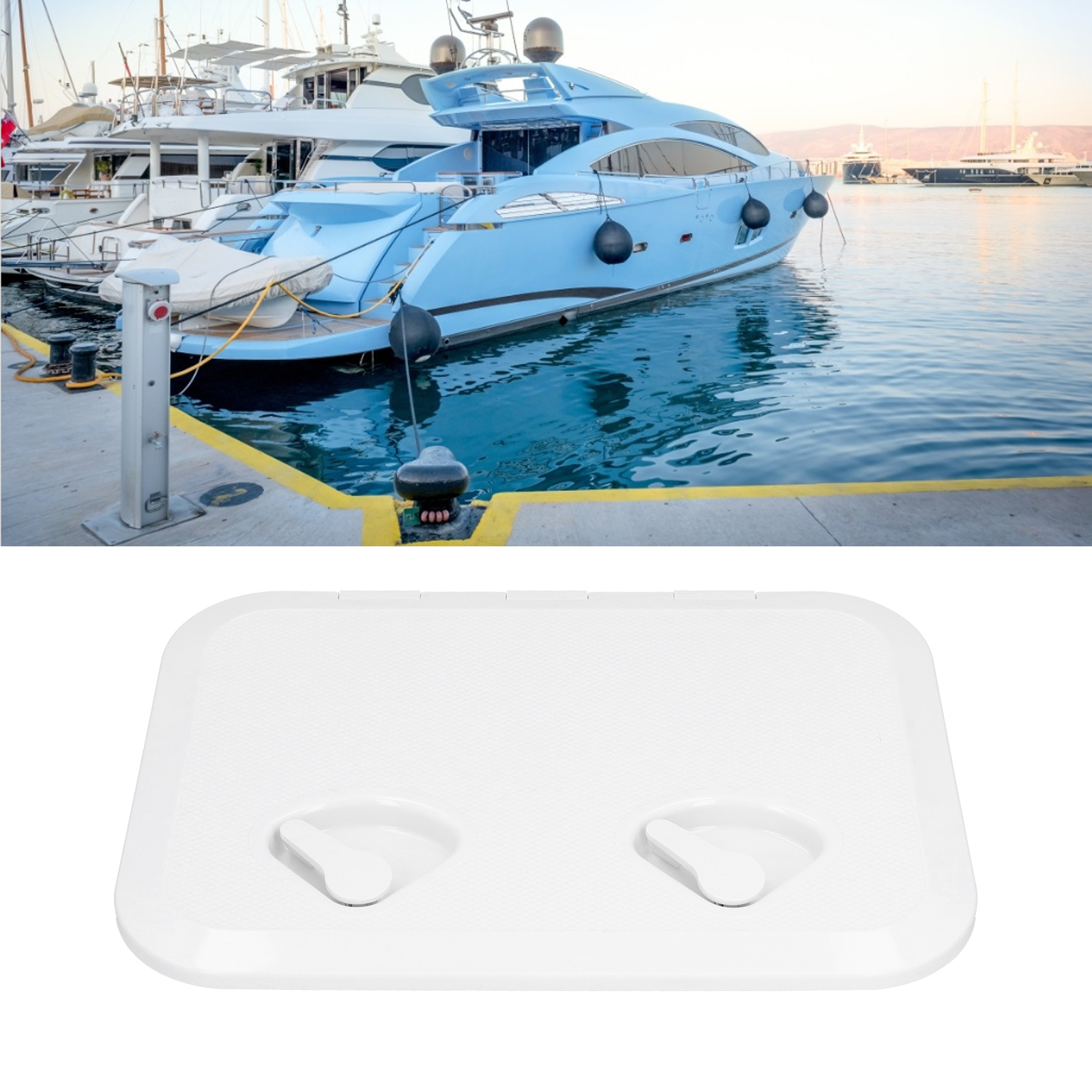 Wartungsluke Für Schiffsdeck 17-1/4" X 12-3/8" (315-440) Weiß