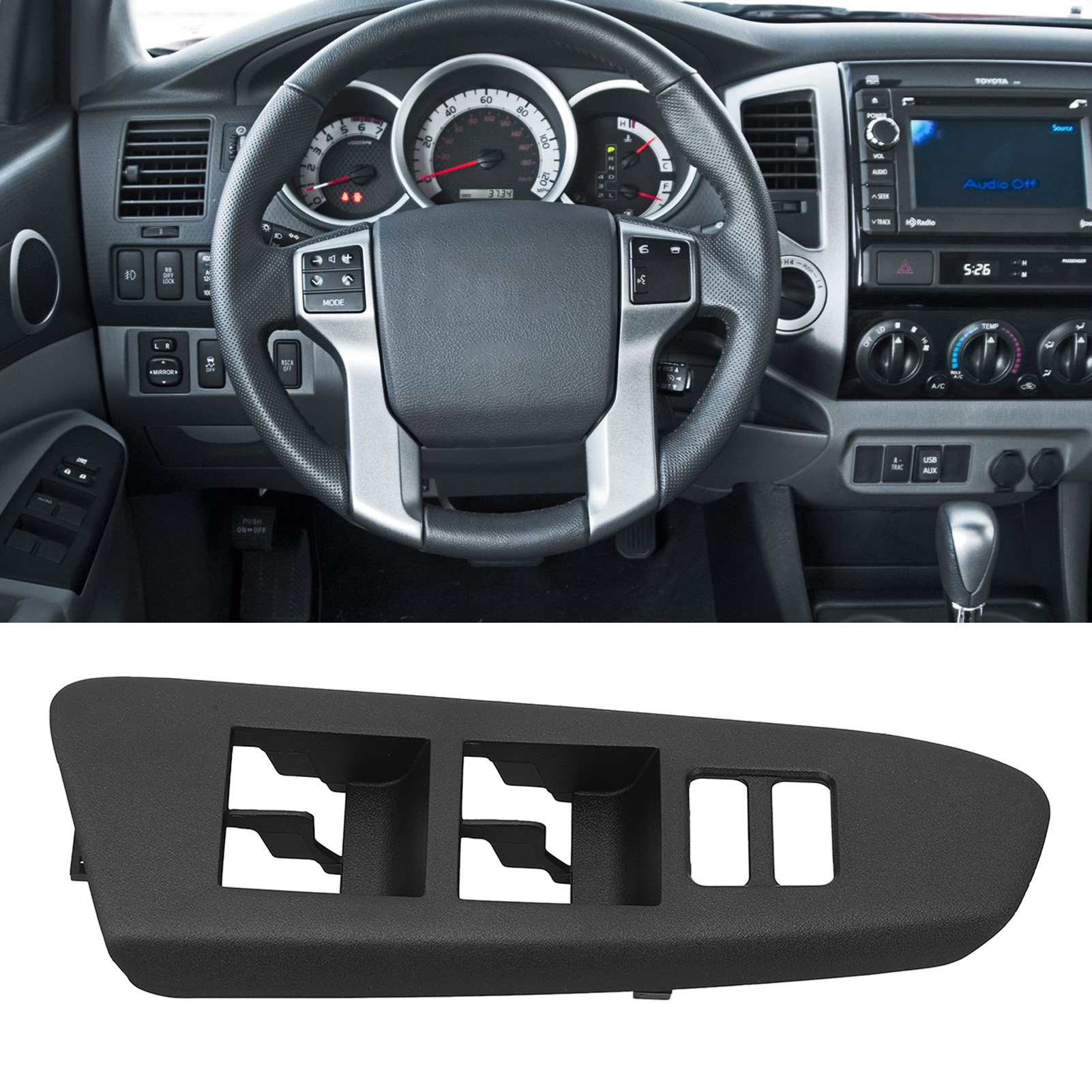 Abdeckung Für Den Fensterheberschalter Vorne Links Für Toyota Tacoma 2012-2015 74232-04050