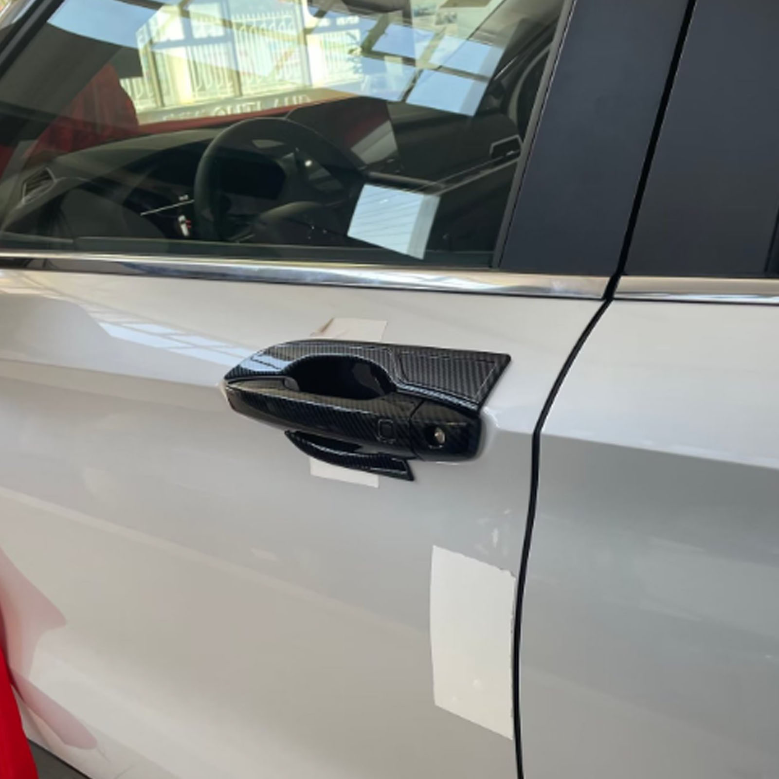 4 Türgriffe In Carbonfaser-optik Für Mitsubishi Outlander 2023