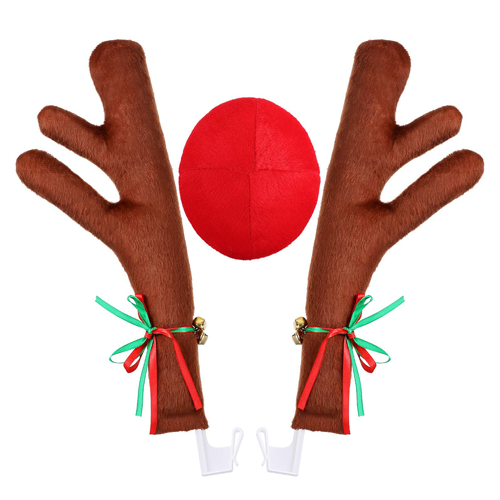 [yue Xinghui] (nicht Urheberrechtlich Geschützt) 1 Dekoratives Hirschgeweih Fürs Auto (weihnachtsdekoration)