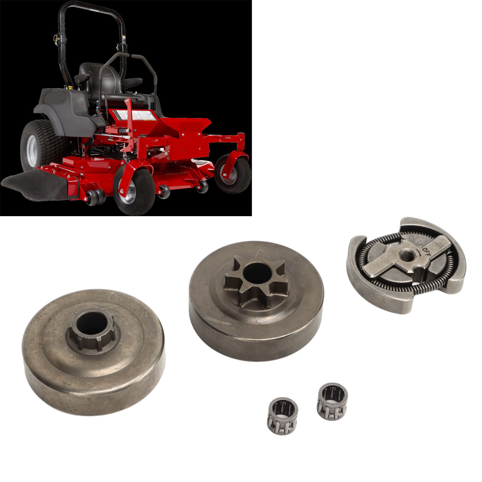 Positiver Ritzelkupplungstrommelsatz 530014949, Passend Für Husqvarna Ölpumpen 36 41 136 137 141 142 235 240.