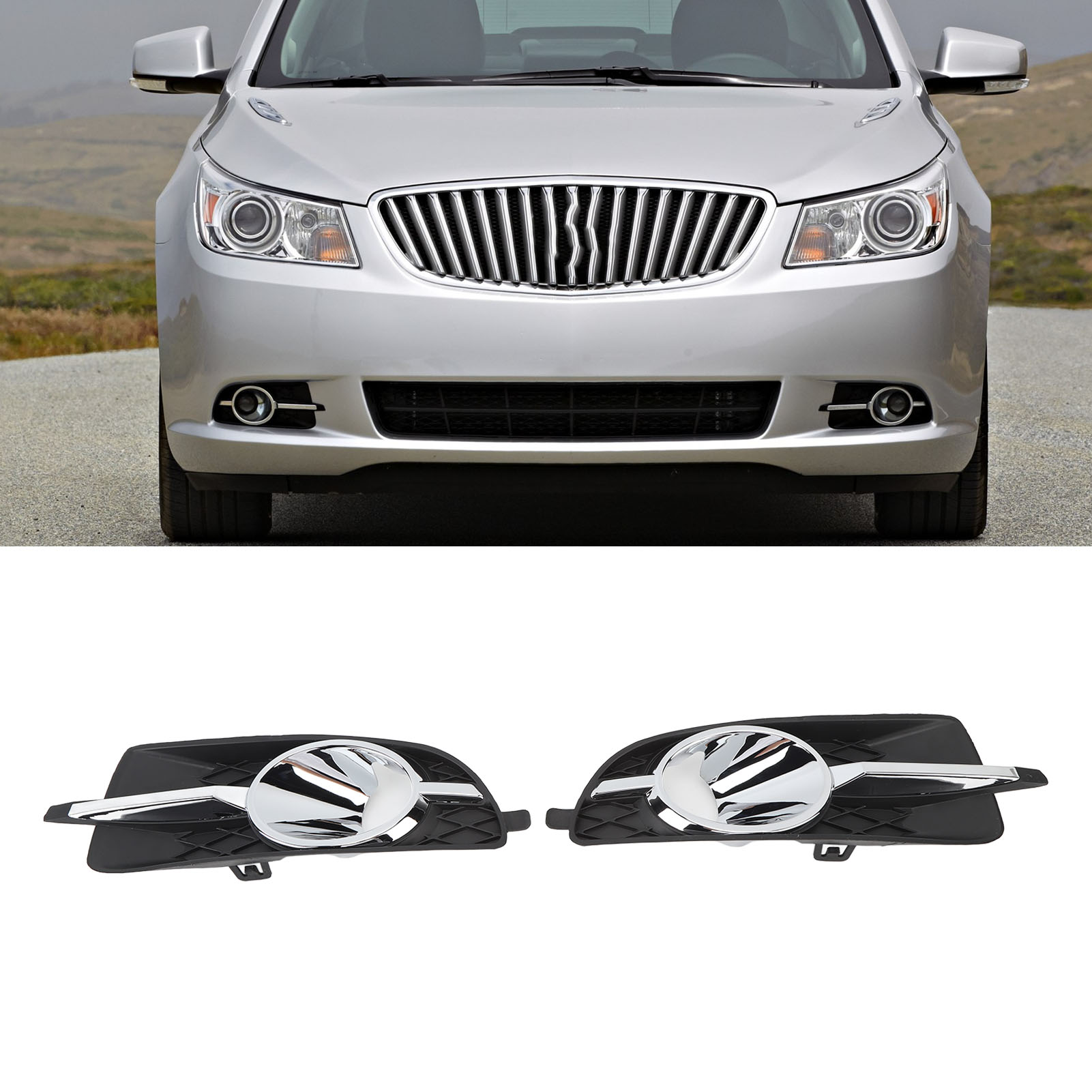 Nebelscheinwerferabdeckung/-rahmen (paar) Zu Verkaufen, 20859107. Passend Für Buick Lacrosse 2010-2013.