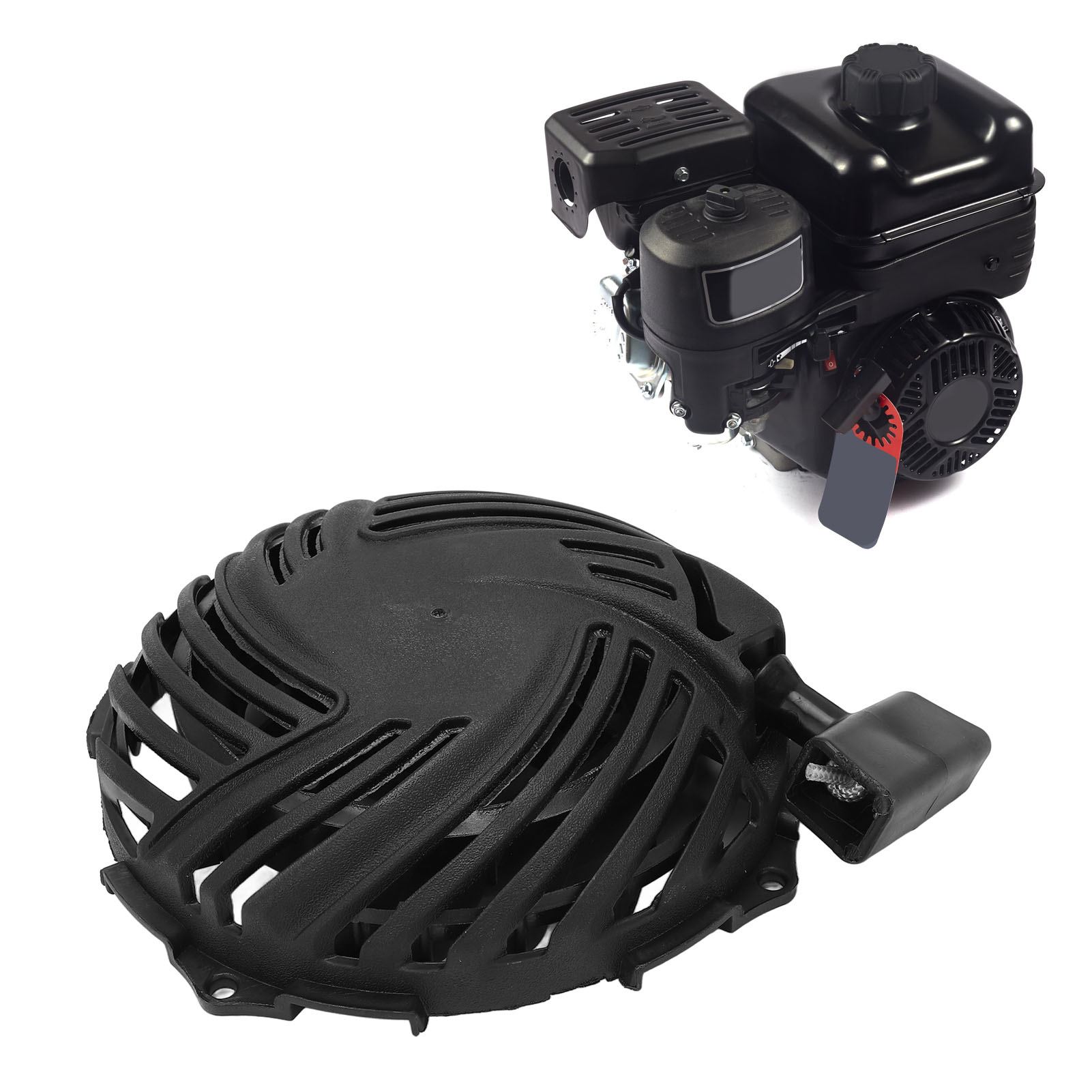 Der Seilzugstarter Ist Für Rasenmähermotoren 08p502, 093j02, 09p602 Und 09p702 Geeignet (oe: 591139).