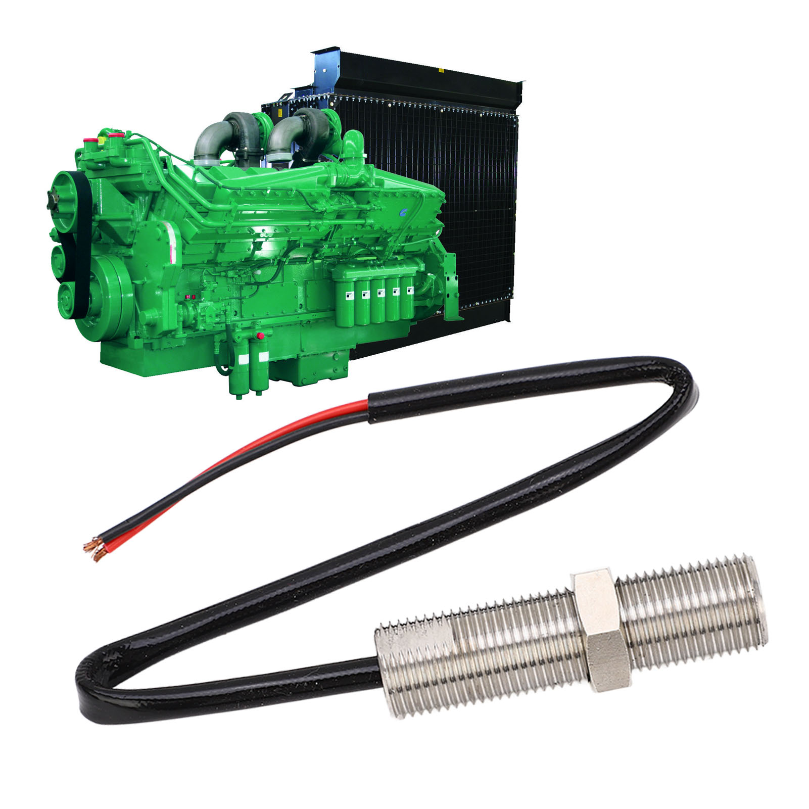 Der Magnetisch Greifende Generatordrehzahlsensor Ist Für Generatorteile Geeignet (teilenummer: Zqgj-5993).