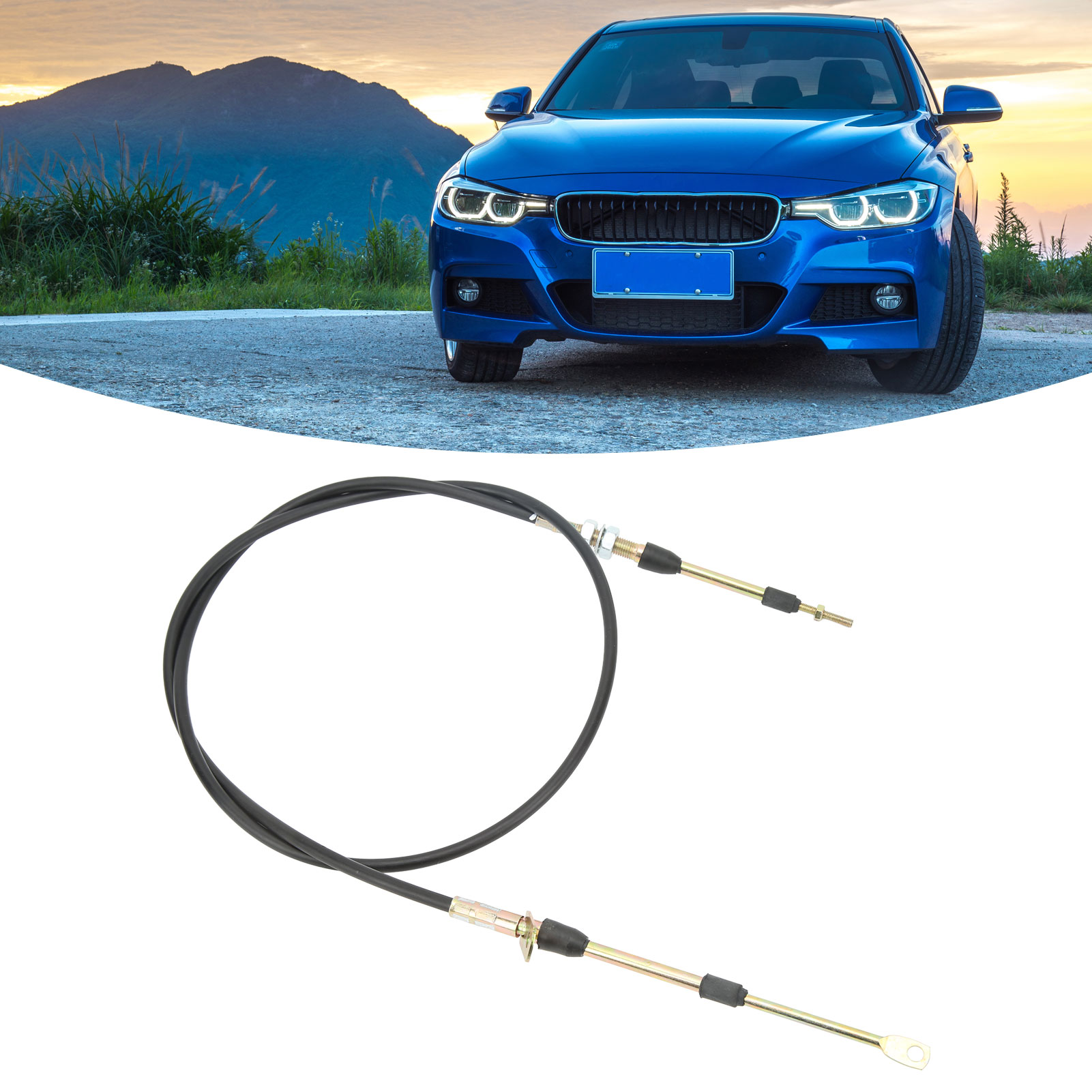 B&m 80605 5-zoll-steuerkabel Für Automatikgetriebe Mit Öse