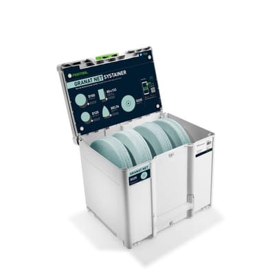 FESTOOL Schleifmittel-Systainer³ Granat Net D225 GR NET SYS - 578719