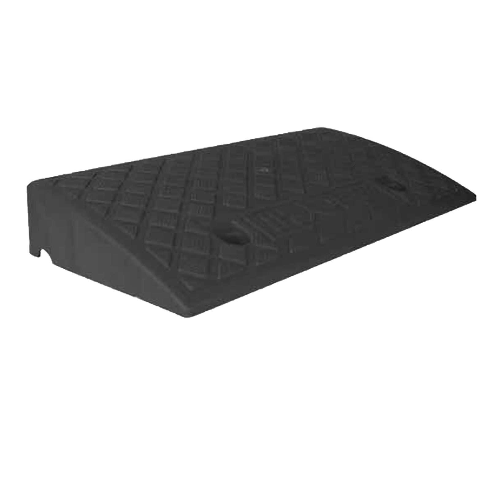 (exklusiv Für Südostasien) Trittmatte, Kantenmatte, Türschwellenmatte, Rampenmatte, Dreieckige Kunststoff-rampenmatte, Bodenschwellenmatte, Schwarz, 9 Cm