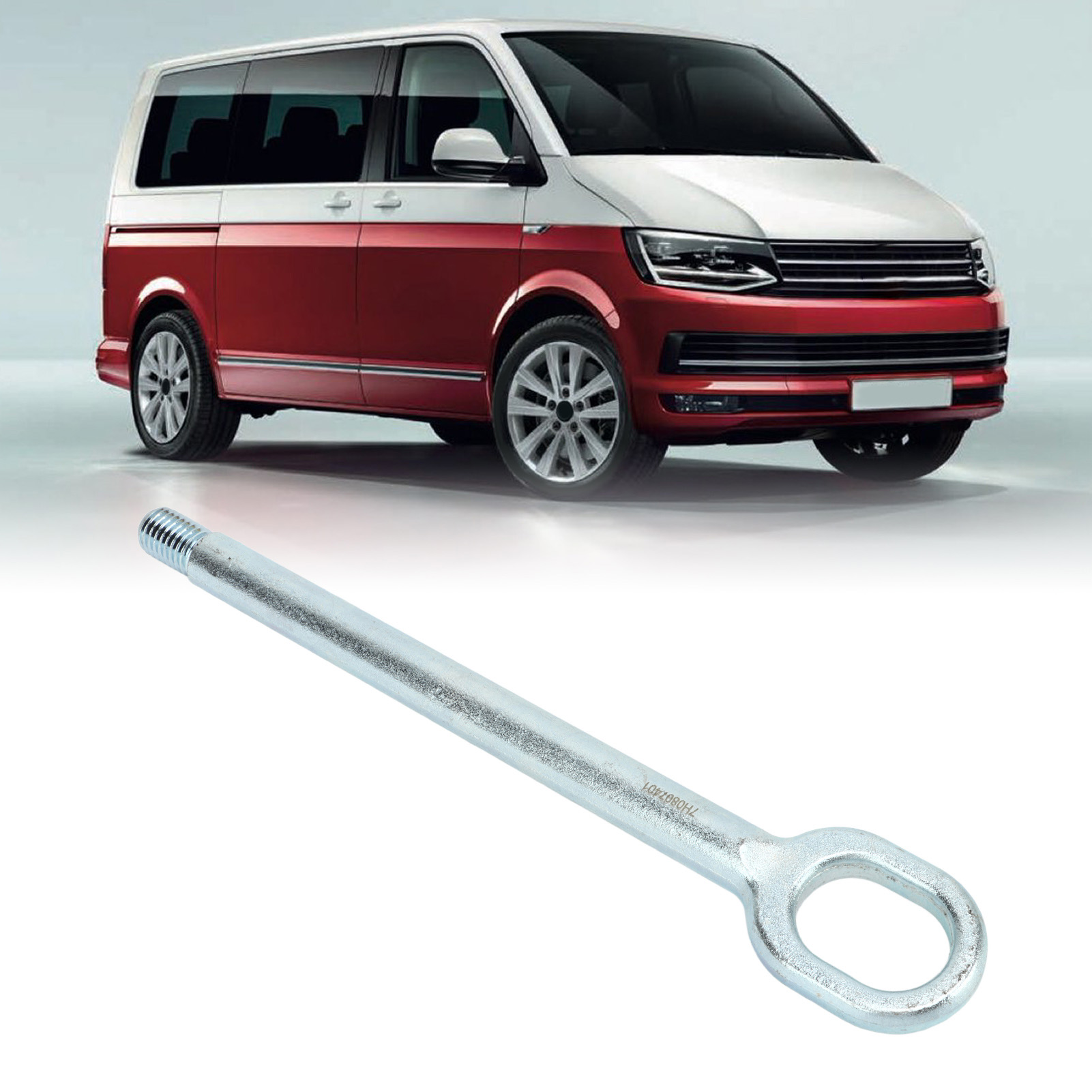 Die Anhängerkupplung 7h0807401 Ist Für Den Vw Transporter Caravelle T5 Geeignet.