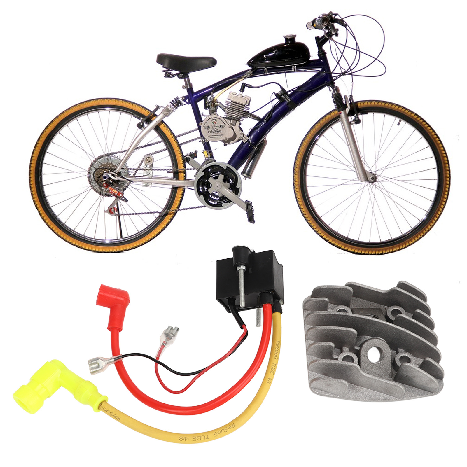 Zylinderkopf + Zündspule Für 2-takt-motorräder