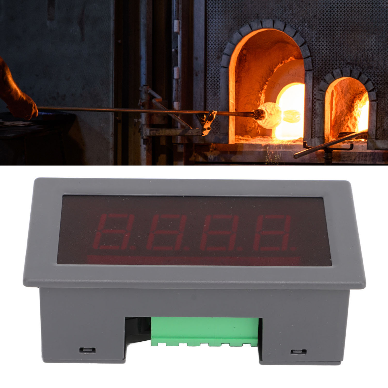 Yb5140tm-z Dc12v Led-digitalthermometer Mit Alarm, Pt100-digitalanzeige-temperaturregler, Messbereich: -199,9 Bis 600 °c