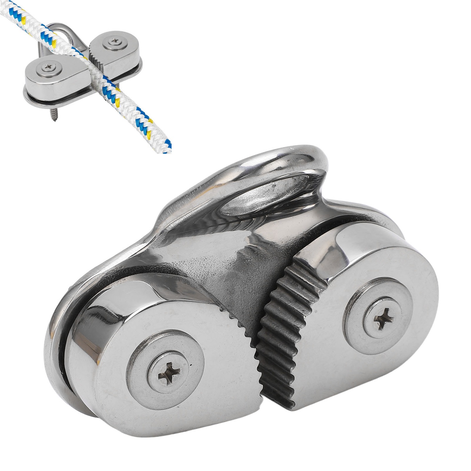 Führungsring Für Seilzugkabel Aus Seewasserbeständigem Edelstahl 316 Für Seile Von 3 Bis 15 Mm Durchmesser.