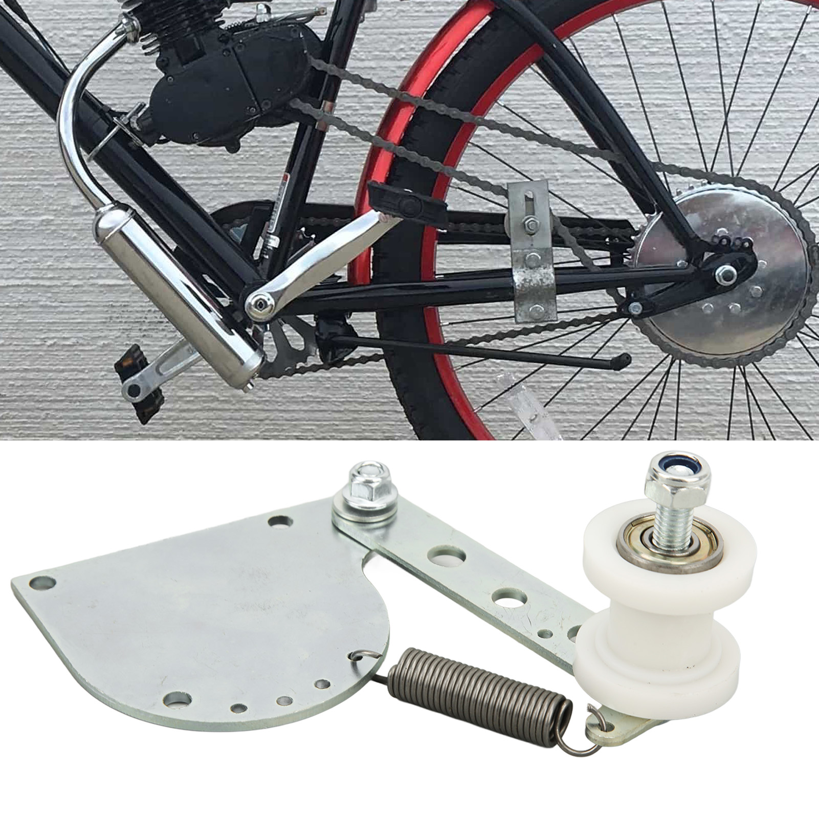 Kettenspanner Geeignet Für Motorräder Mit 49ccm, 66ccm Und 80ccm Motoren Sowie Für 2-takt-motoren.